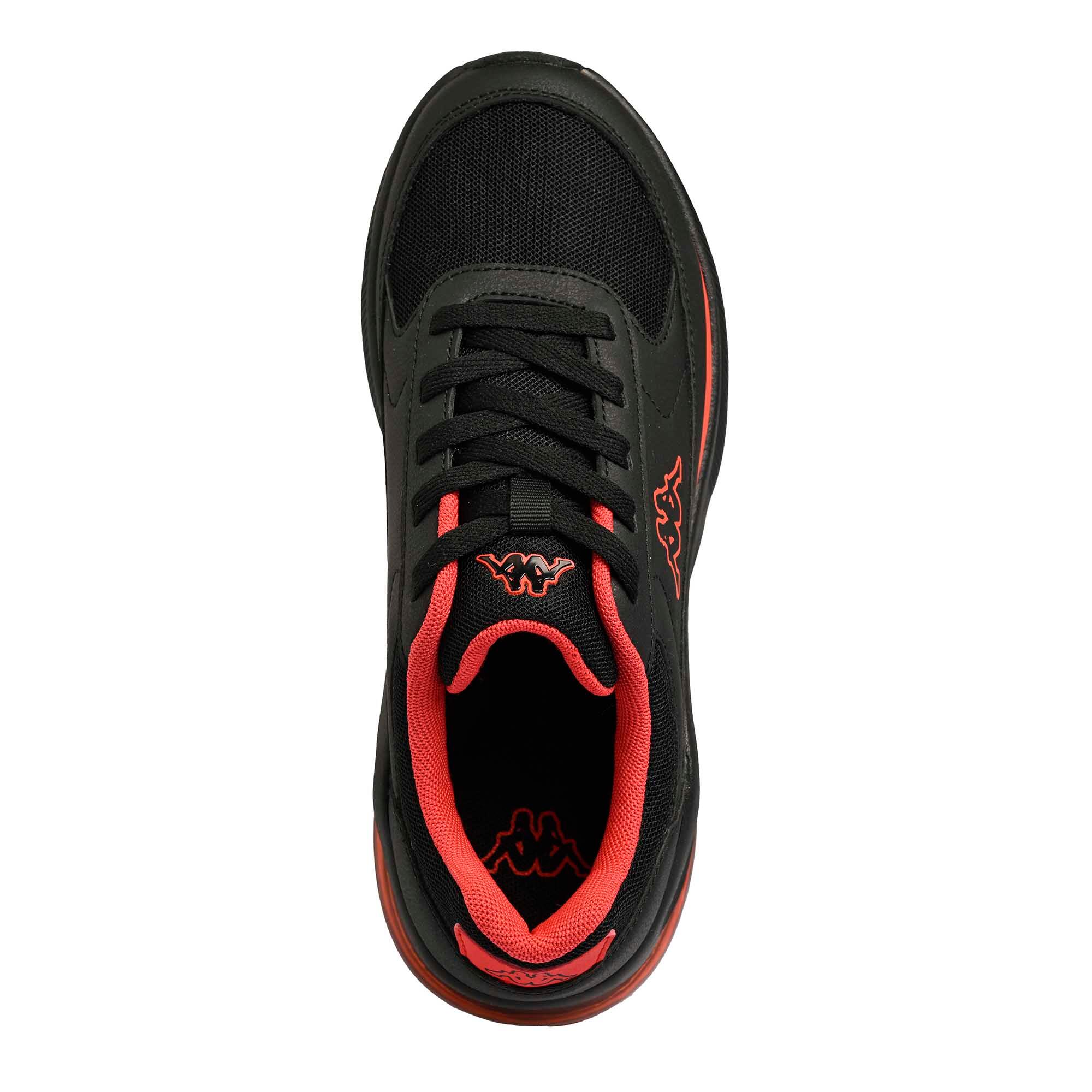 Chaussures enfant FURON KAPPA, noir et rouge 4/6