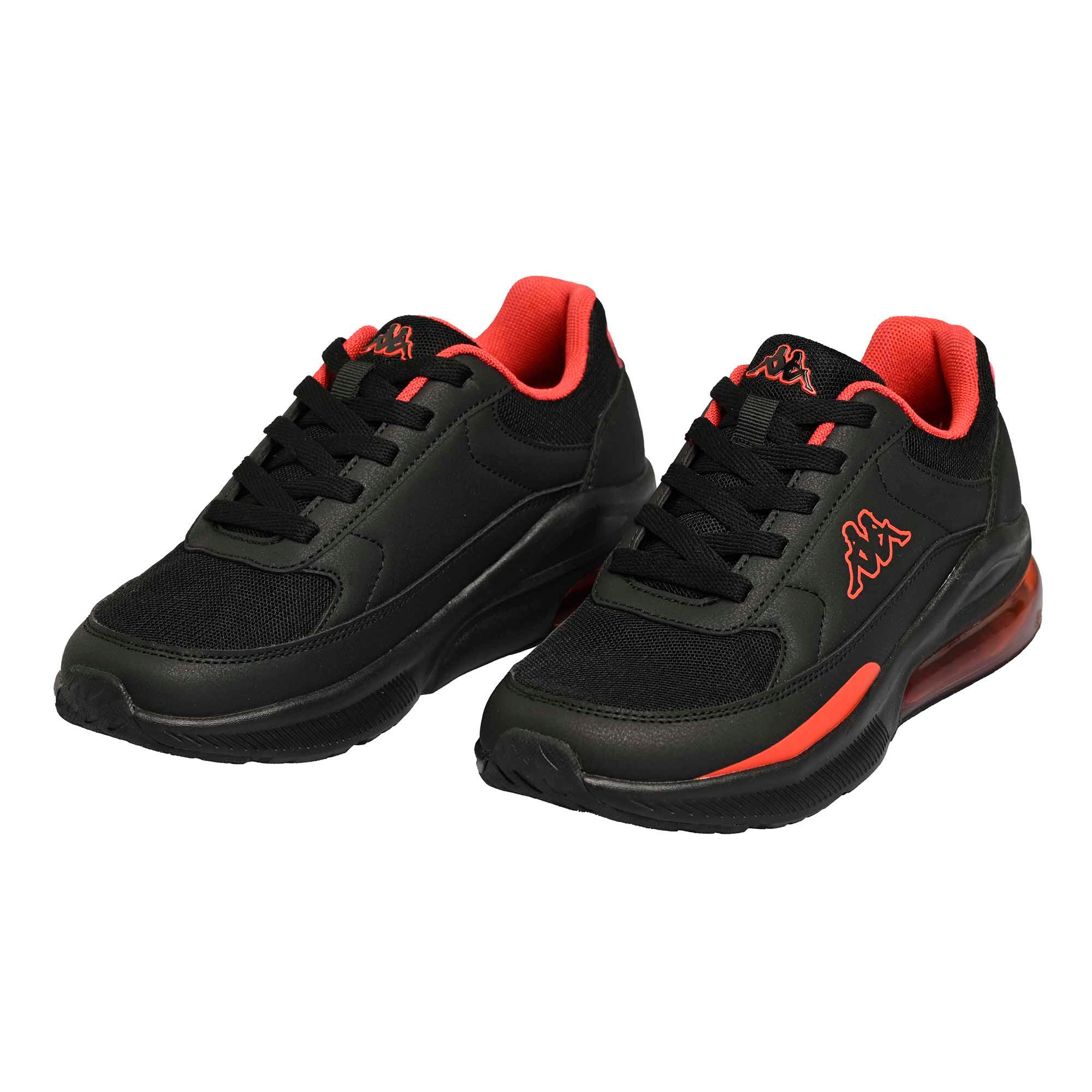 Chaussures enfant FURON KAPPA, noir et rouge 3/6