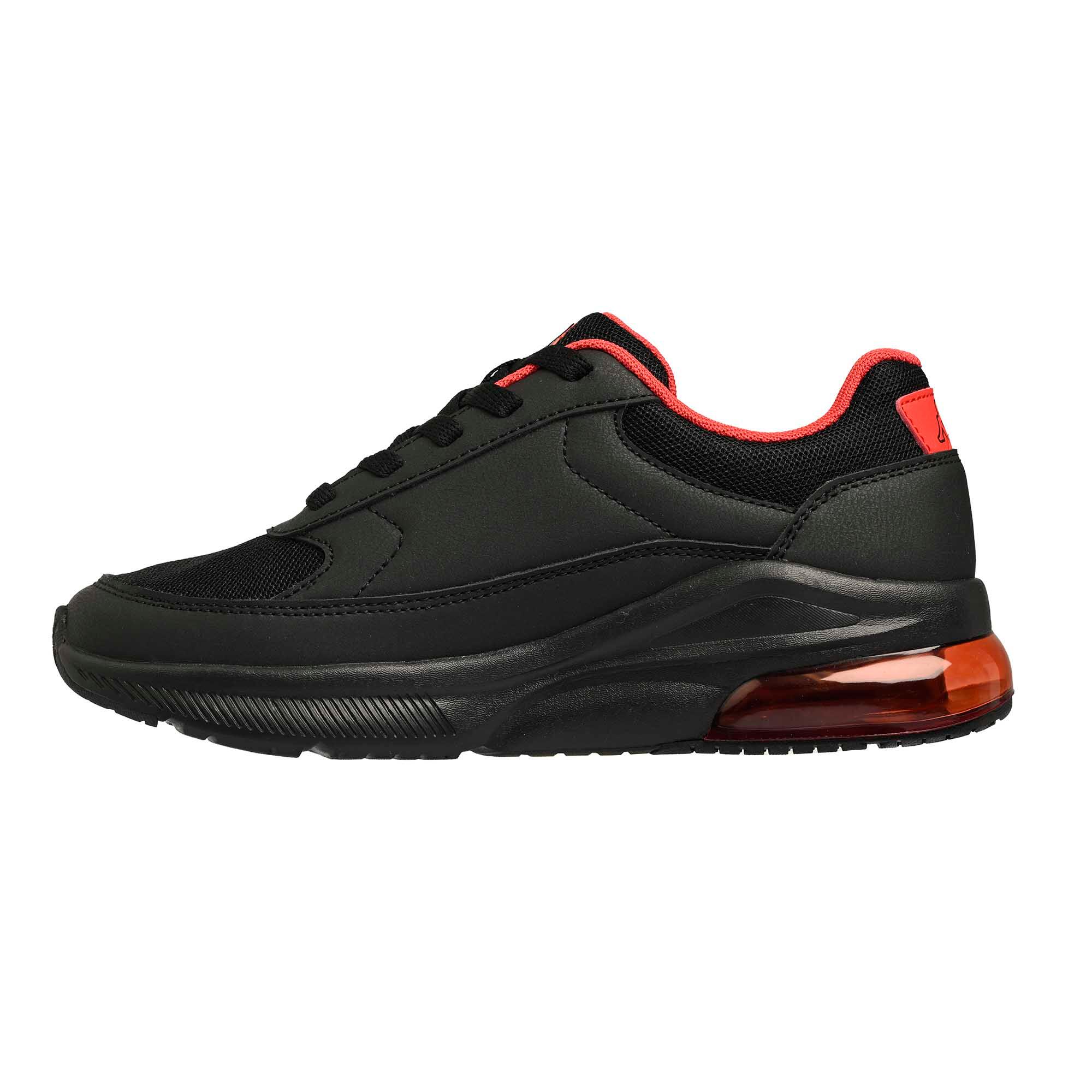 Chaussures enfant FURON KAPPA, noir et rouge 2/6