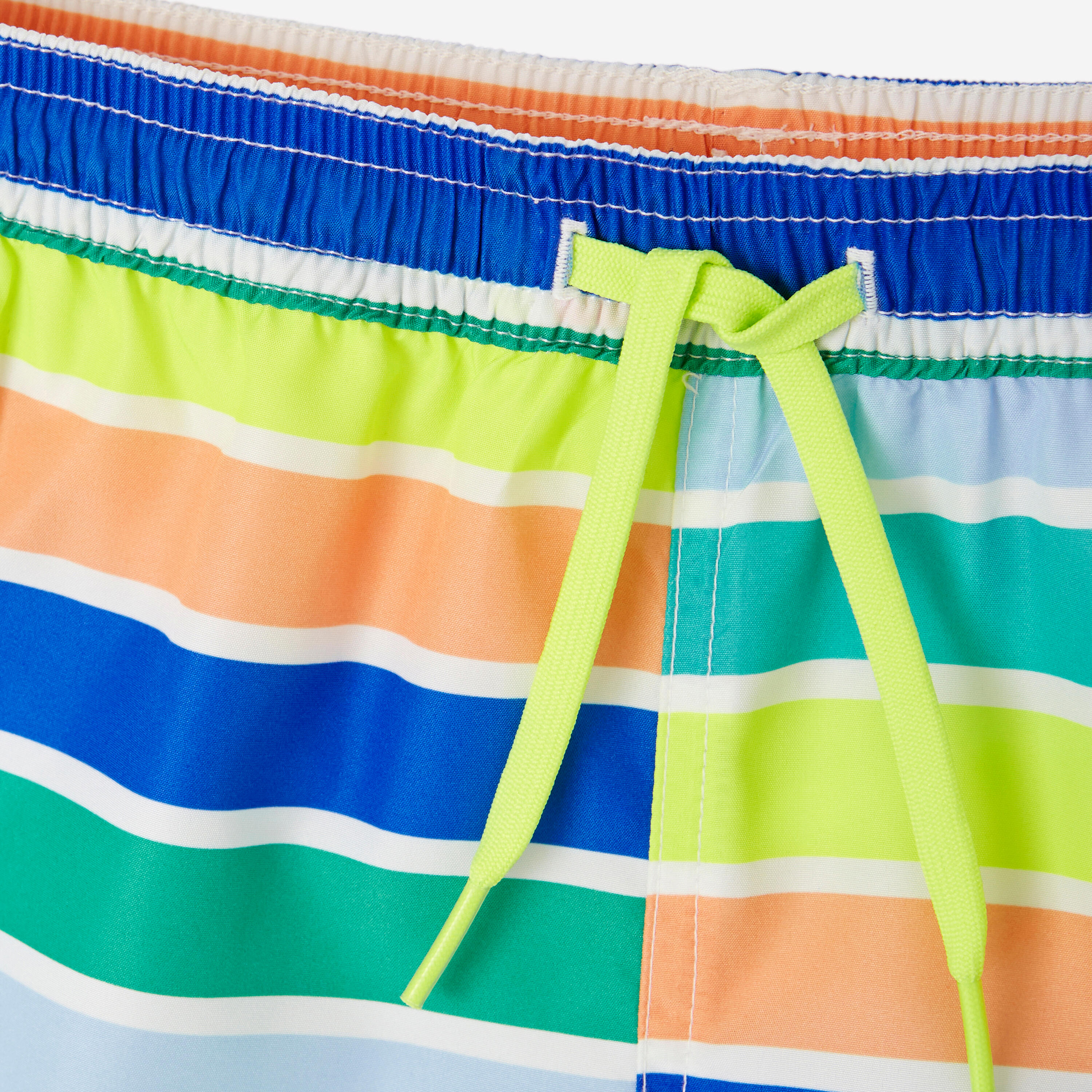 Costume mare ragazzo 100 STRIPY multicolore 6/9