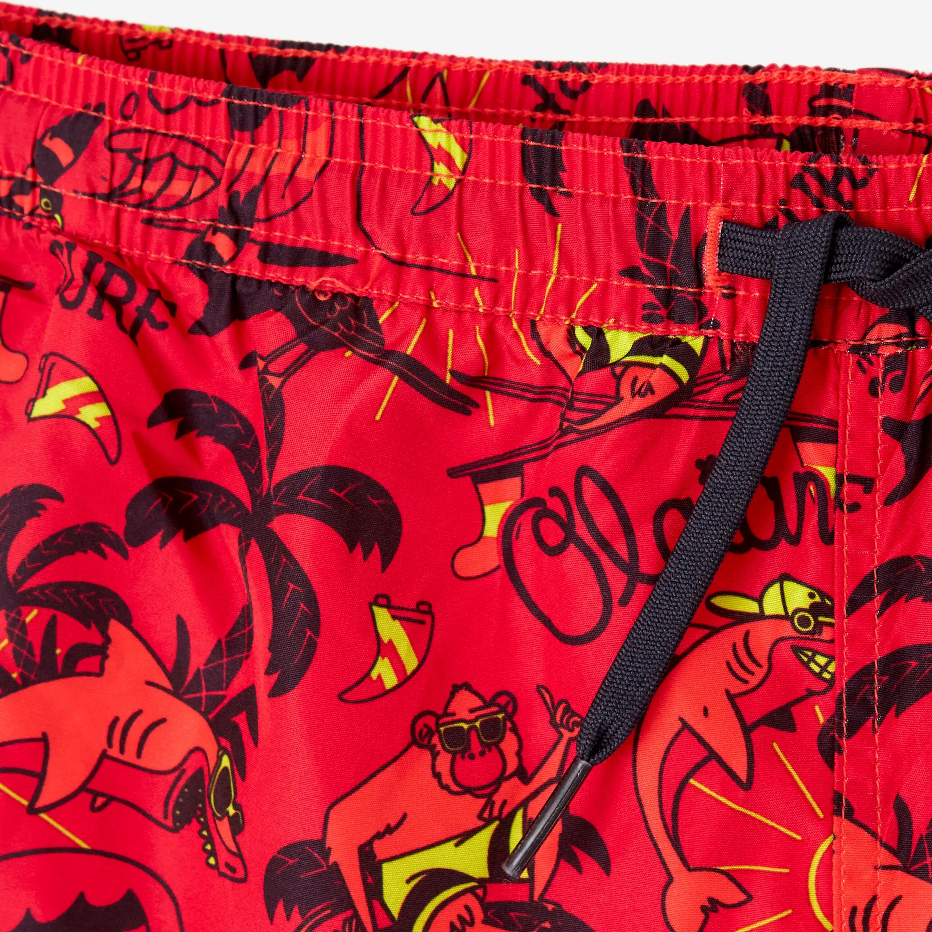 Boys' Boardshorts, 100 Age 4–8 3/4