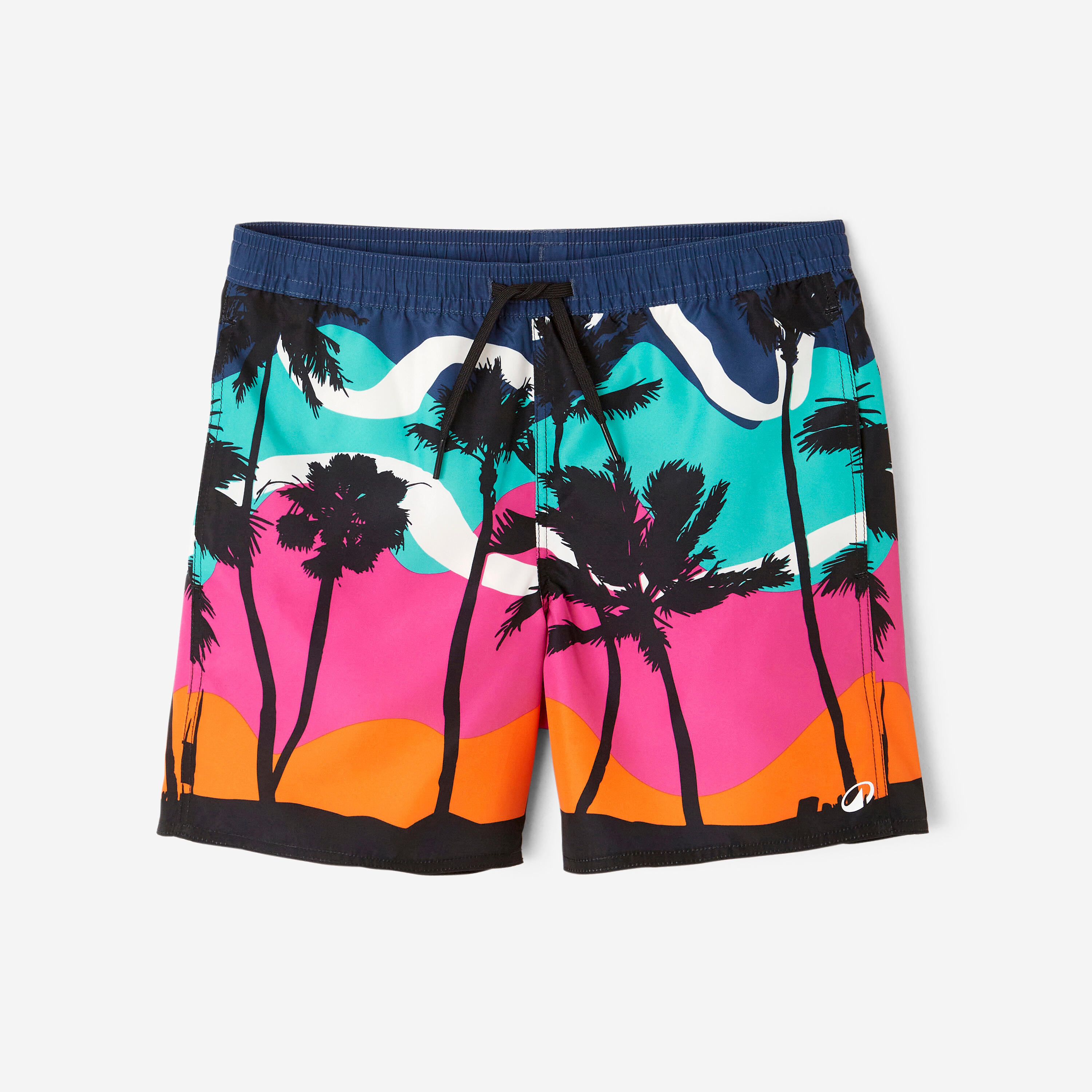 Costume mare ragazzo SUNSET corto blu 4/6