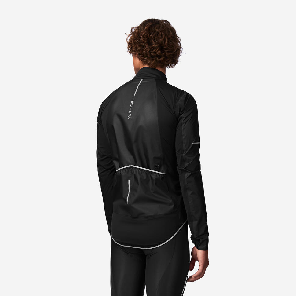 Kurtka rowerowa szosowa Van Rysel RCR-R PRO Ultralight Rain przeciwdeszczowa