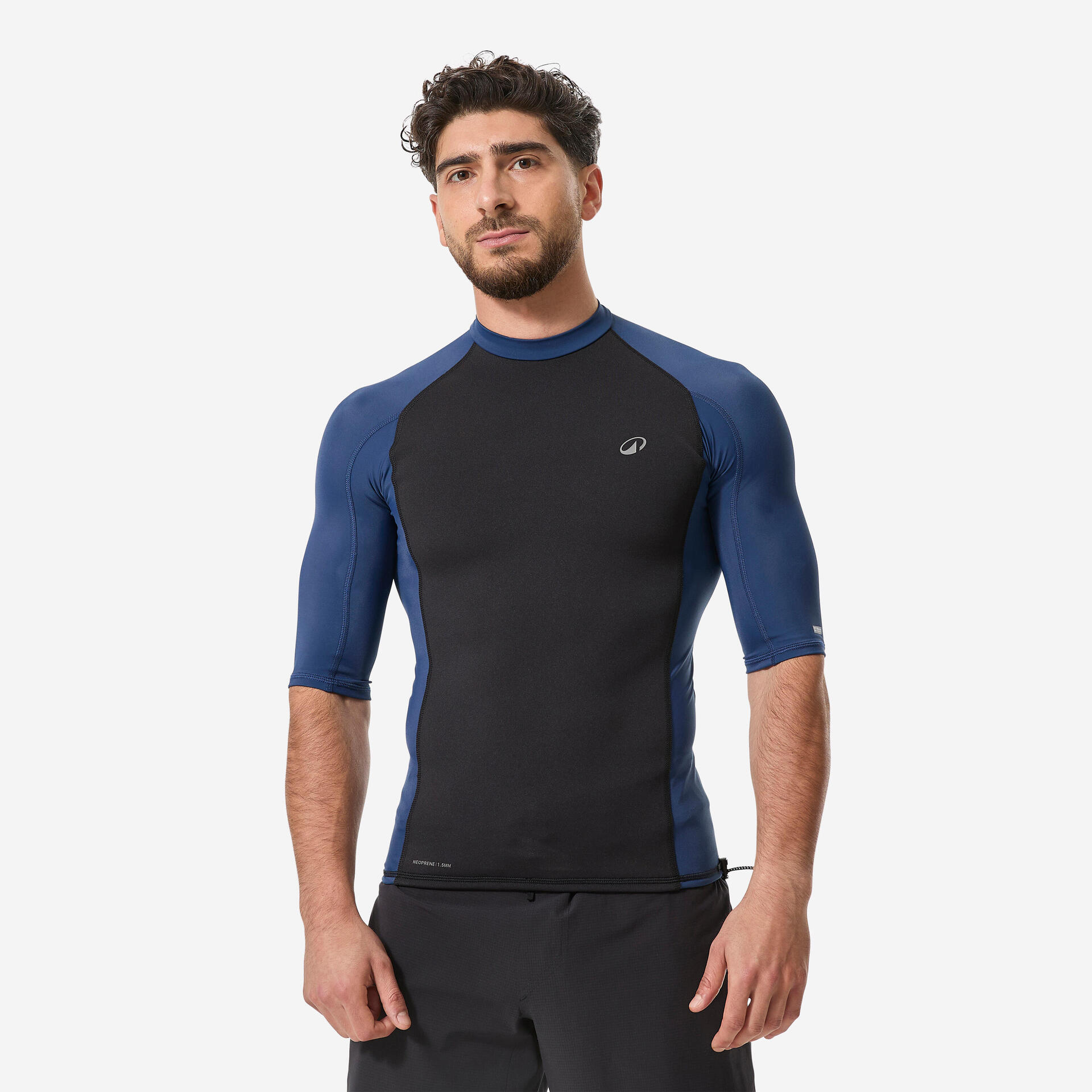 Tee-shirt anti uv surf top thermique néoprène lycra manches courtes homme. - Sports nautiques et aquatiques - Sports de glisse - OLAIAN-Decathlon PRO