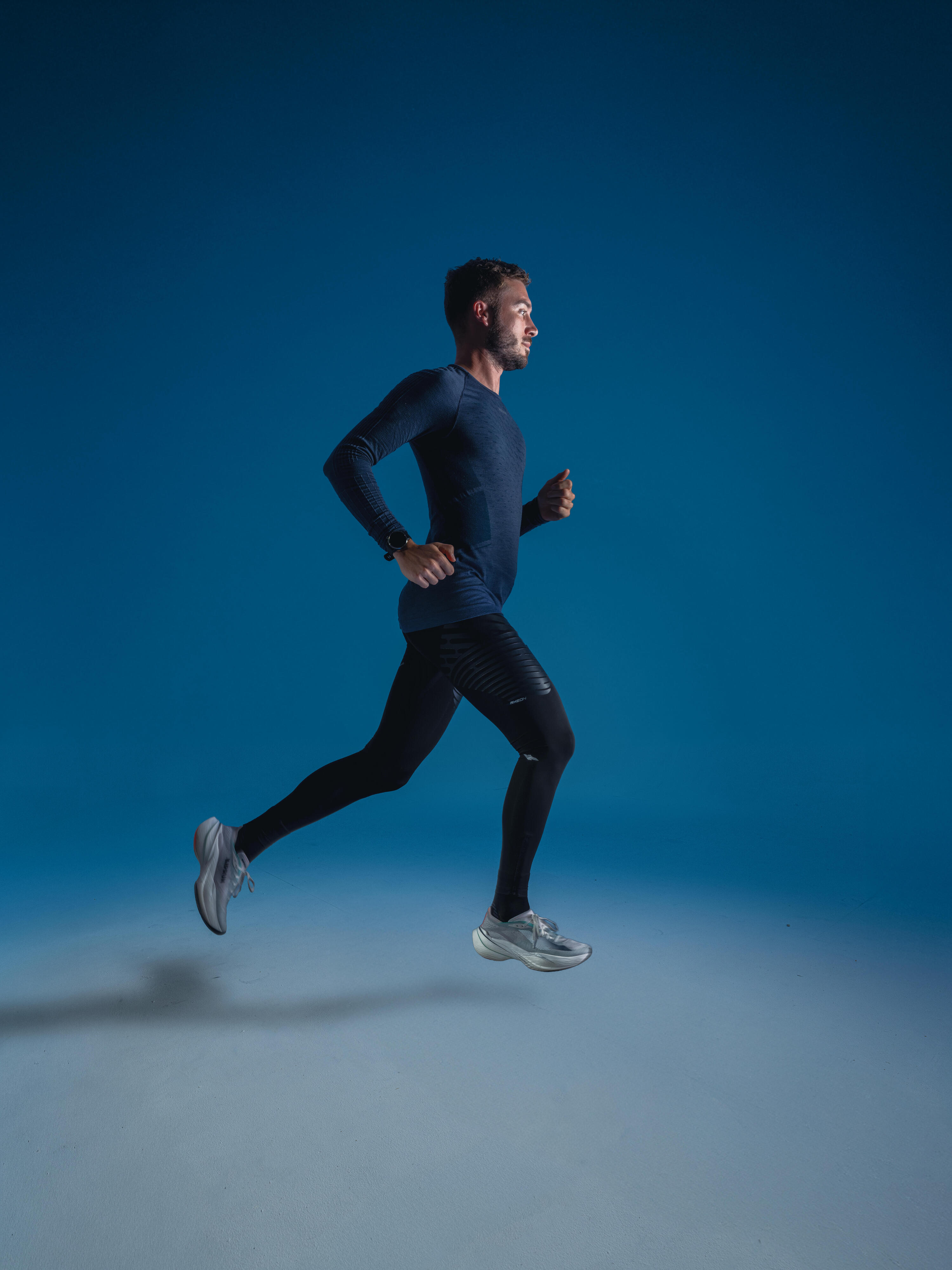 Leggings running uomo RUN COMPRESS 900 RHEON neri 10/22