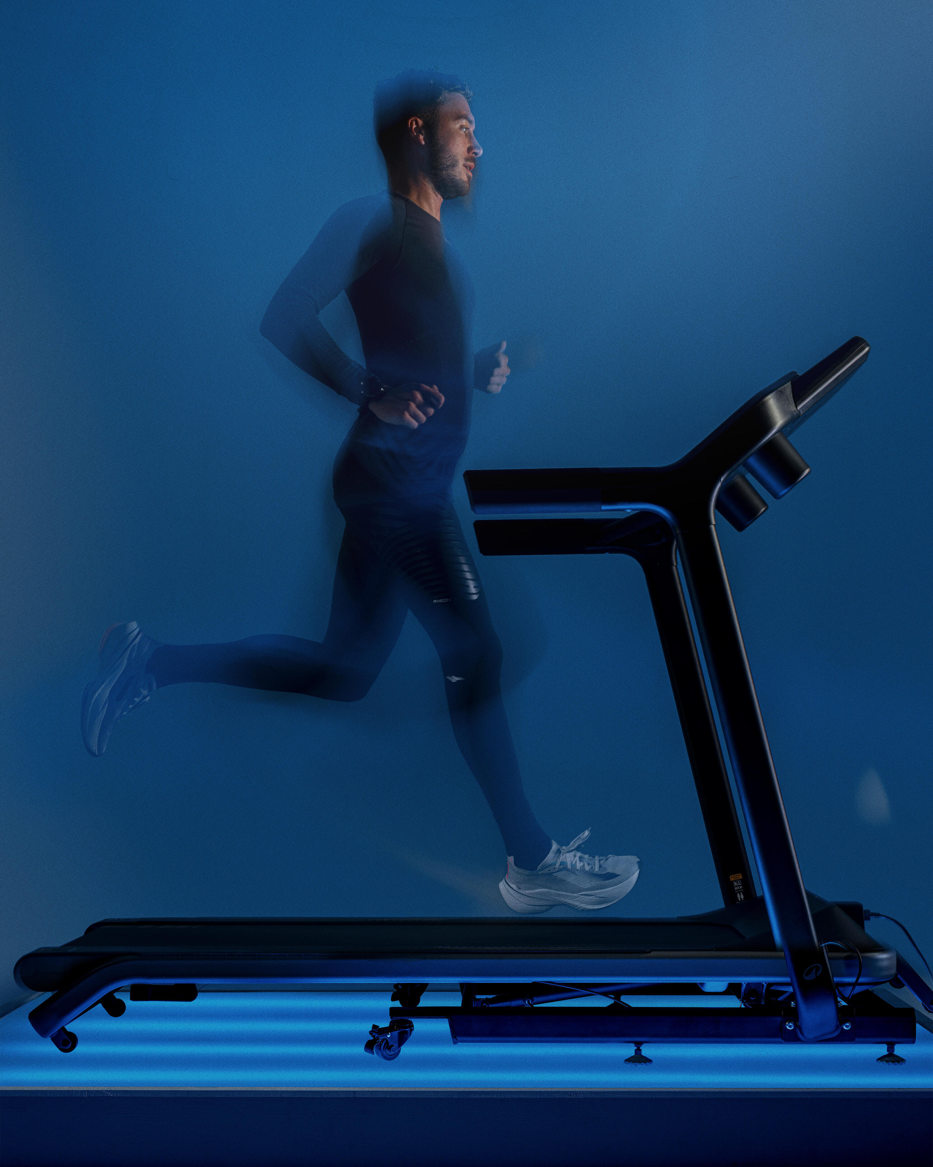 Leggings running uomo RUN COMPRESS 900 RHEON neri 11/22