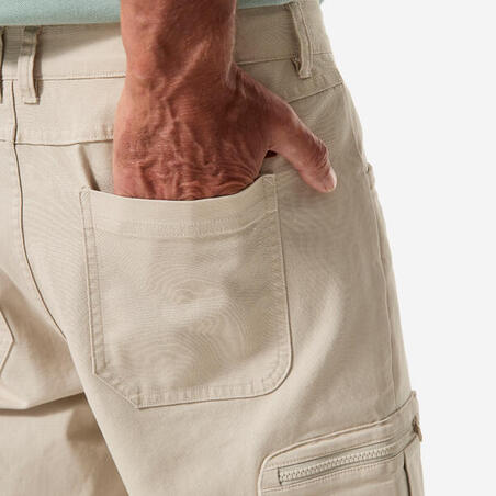 Шорти чоловічі 100 для вітрильного спорту бежеві