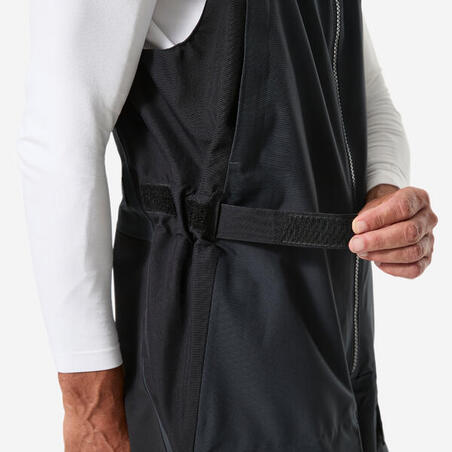 Напівкомбінезон чоловічий 500 вітрильного спорту темно-сірий