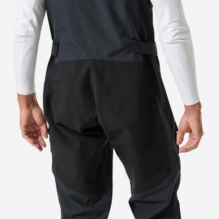 Напівкомбінезон чоловічий 500 вітрильного спорту темно-сірий