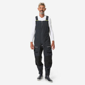 Peto Vela 500 Hombre Gris Oscuro-Amarillo Fluorescente