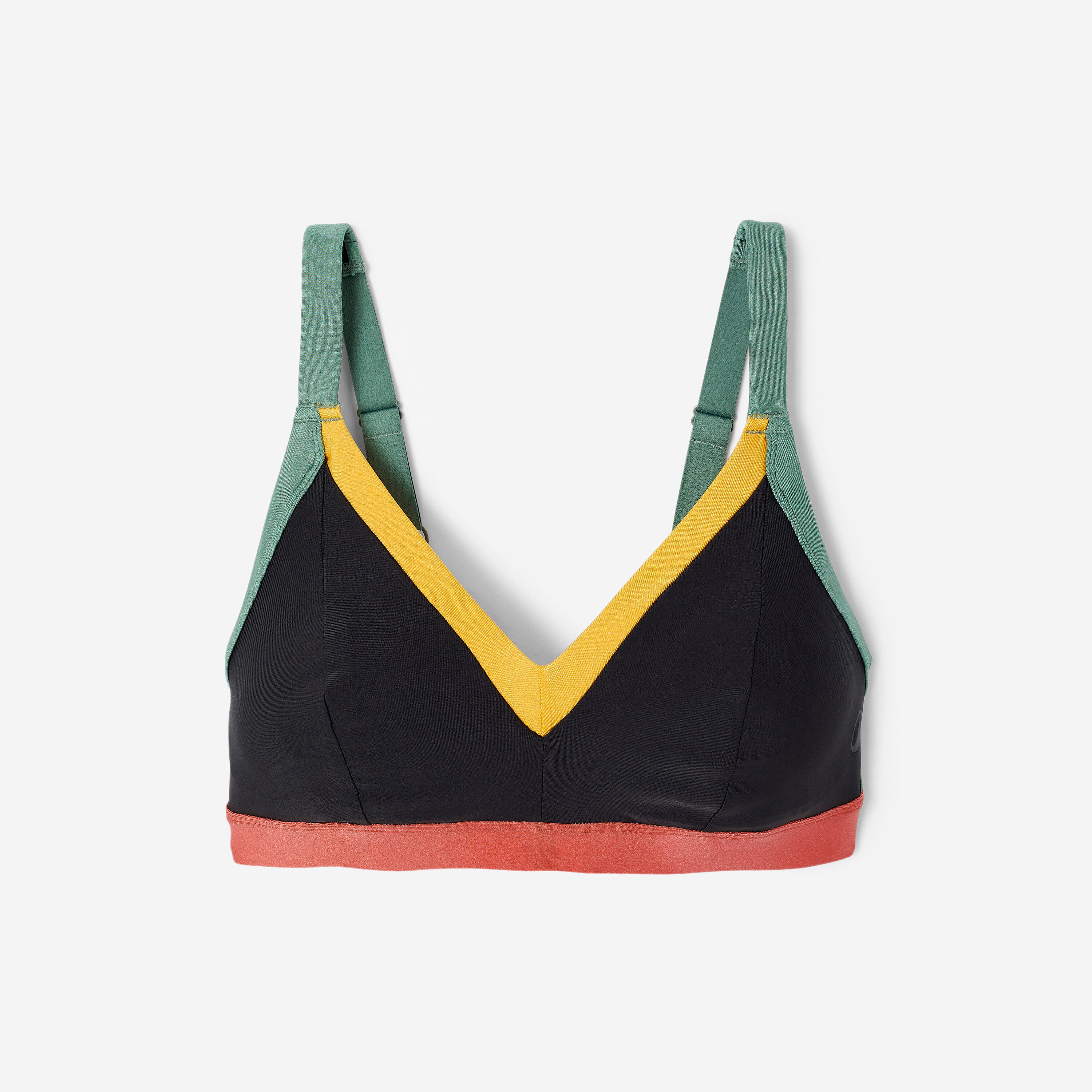 Top de Bikini de Natação de Hidroginástica Mulher, Venus terracota 7/10