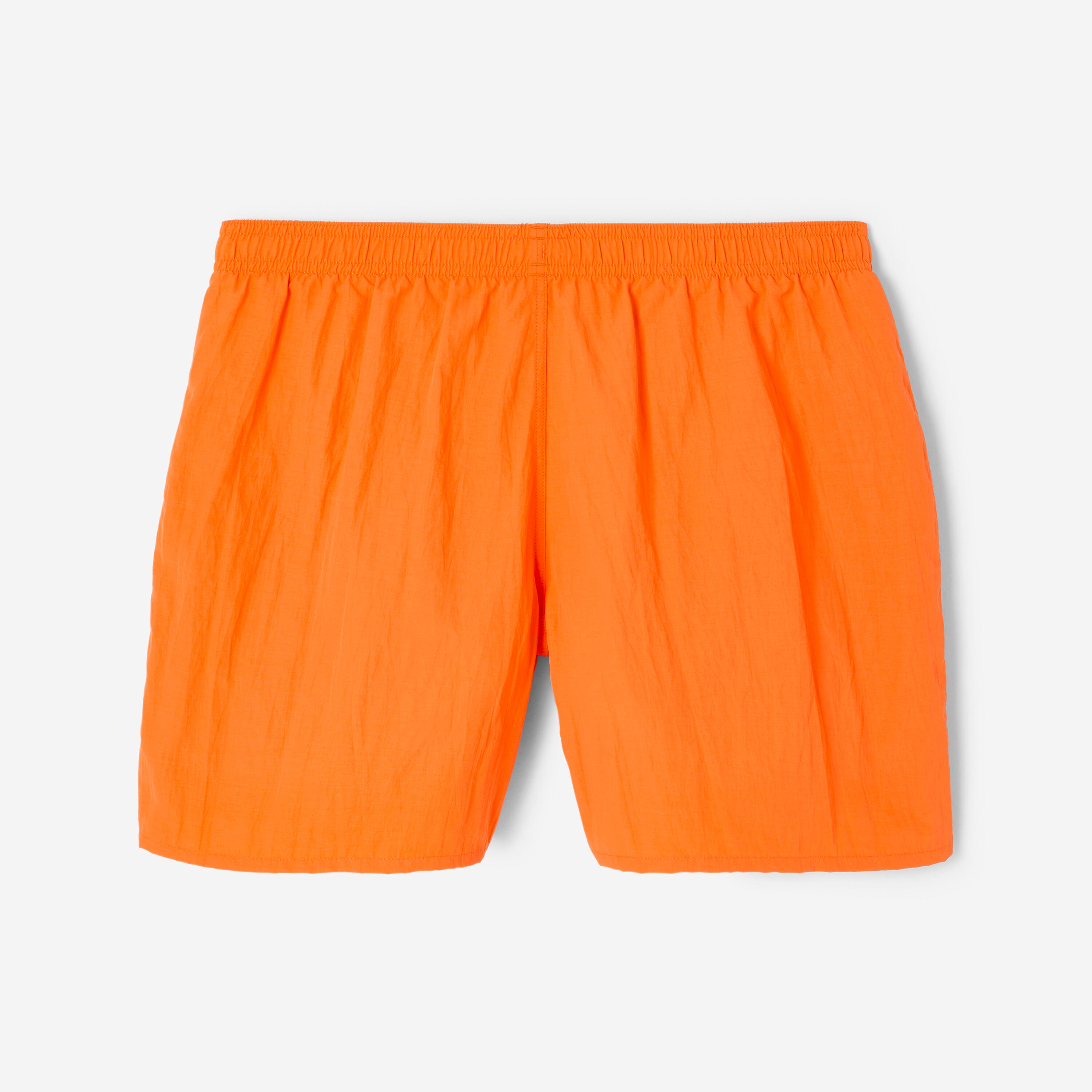 Calções de banho de natação Rapaz adolescente, Swimshort laranja 8/10