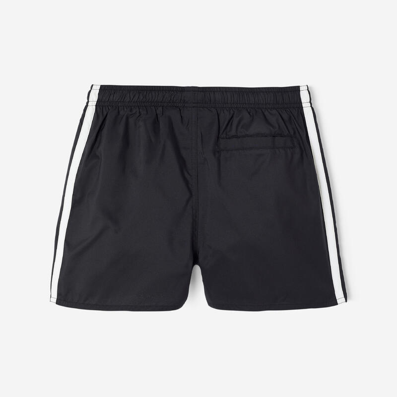 Șort de baie Swimshort 3 benzi Adidas Negru și alb Băieți