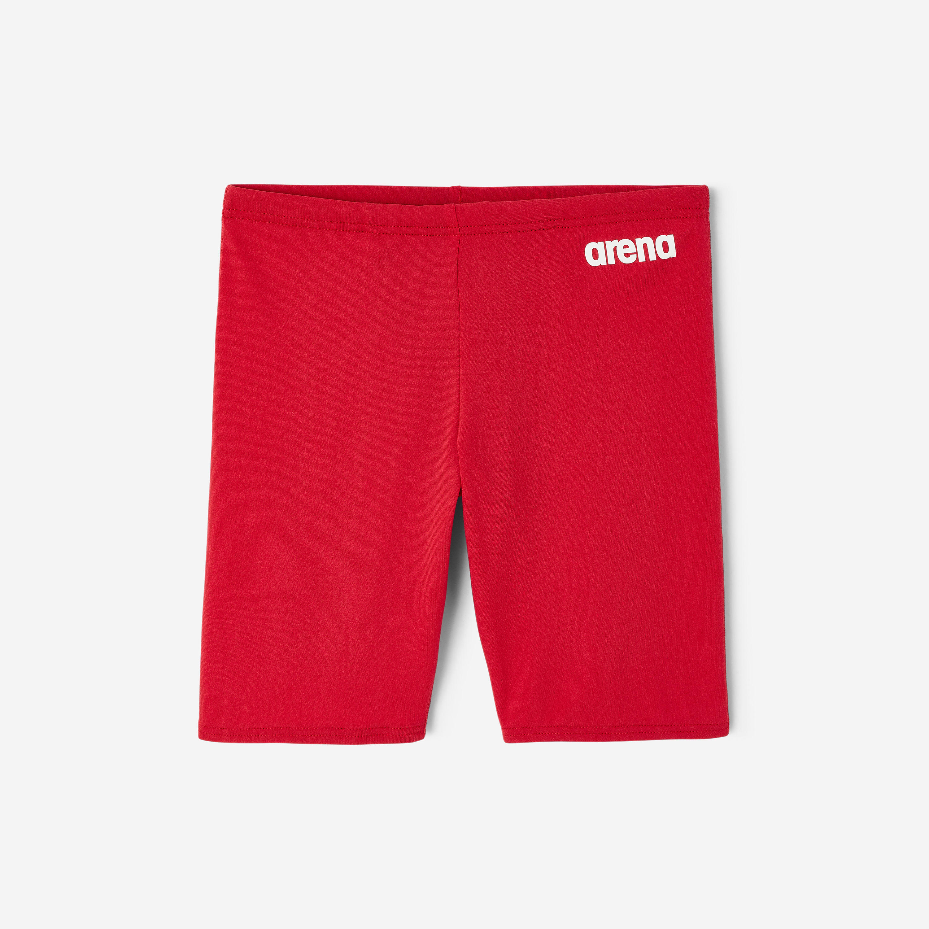 Jammer de natation garçon, Arena Solid rouge 7/10