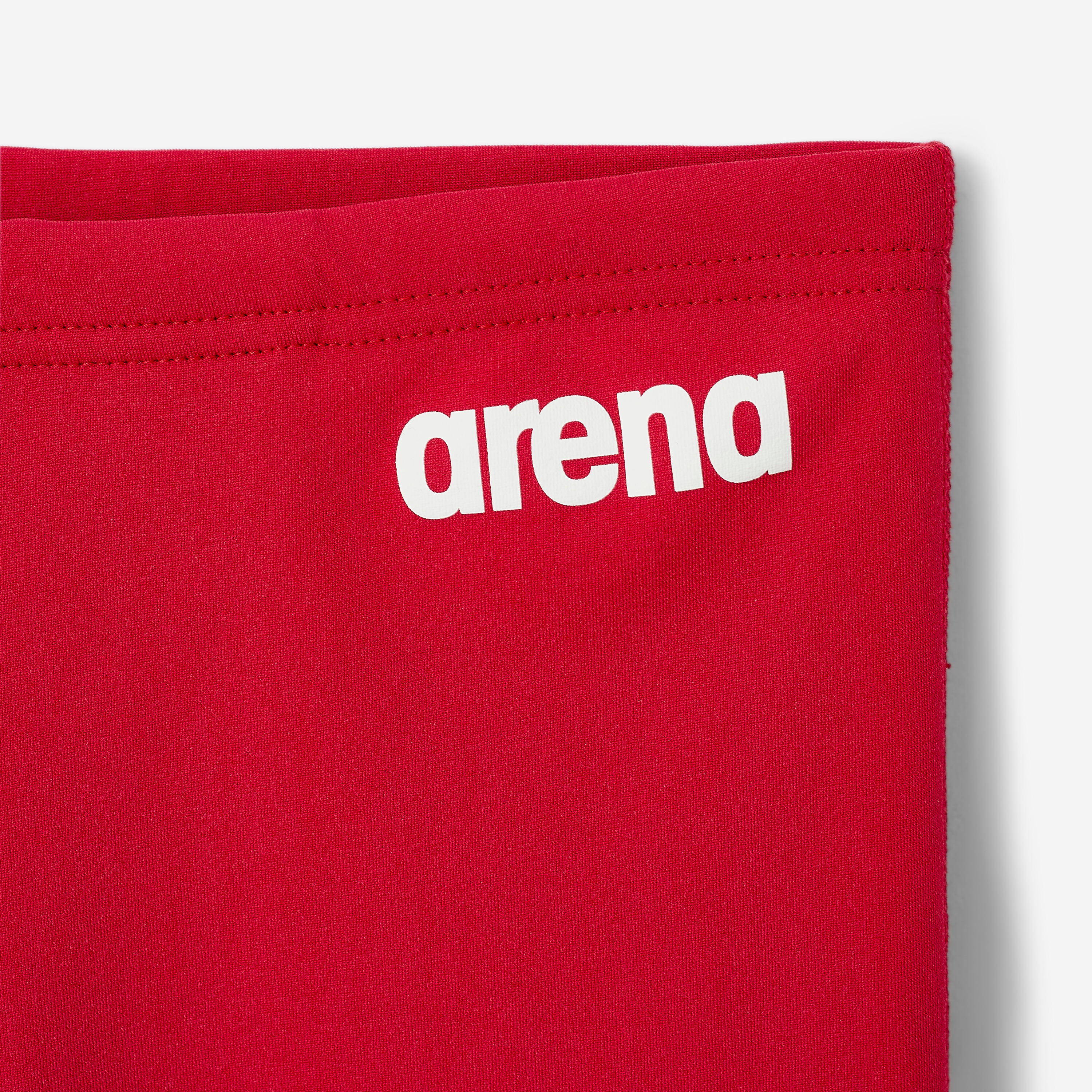 Jammer de natation garçon, Arena Solid rouge 9/10