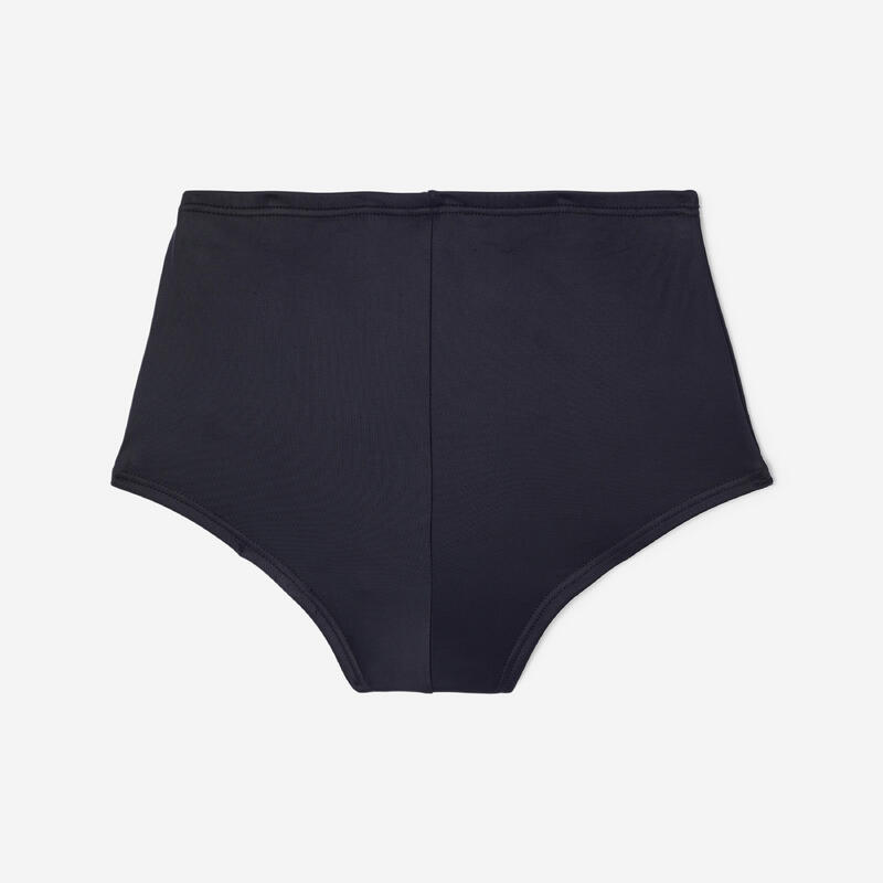 Slip de baie menstrual etanș Shorty Flux mediu SMOON Cyan Negru Adolescente