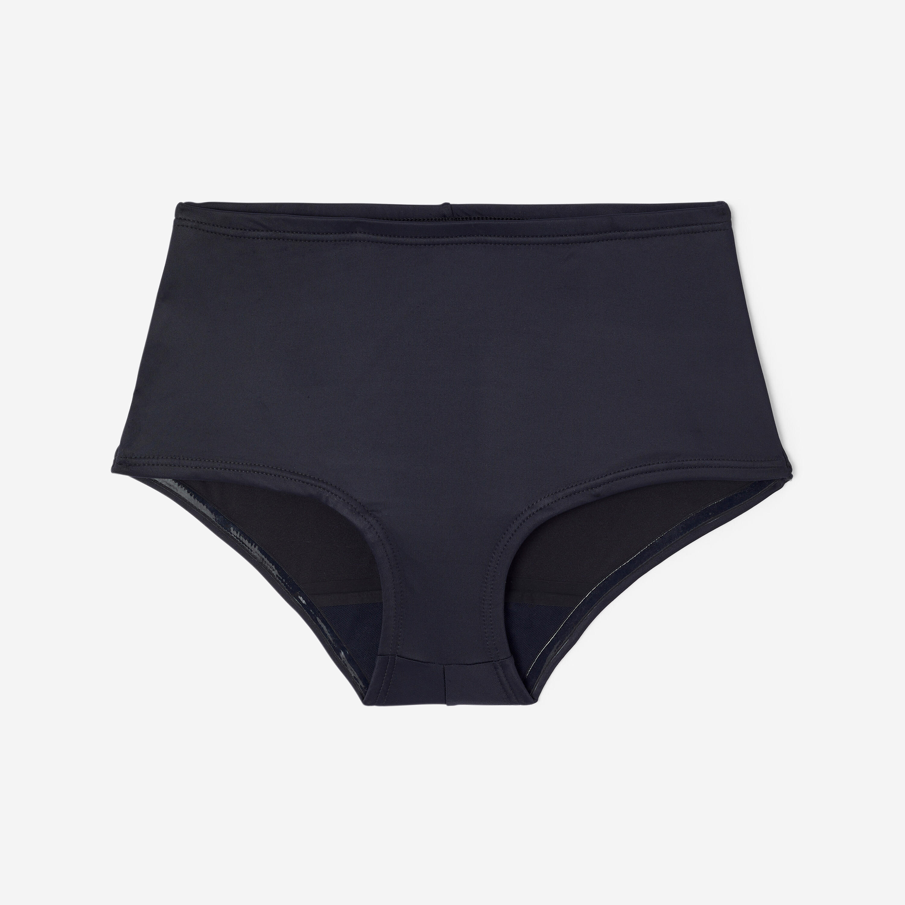 Maillot de bain menstruel étanche - Shorty ado - Flux moyen - SMOON Cyané noir 6/14