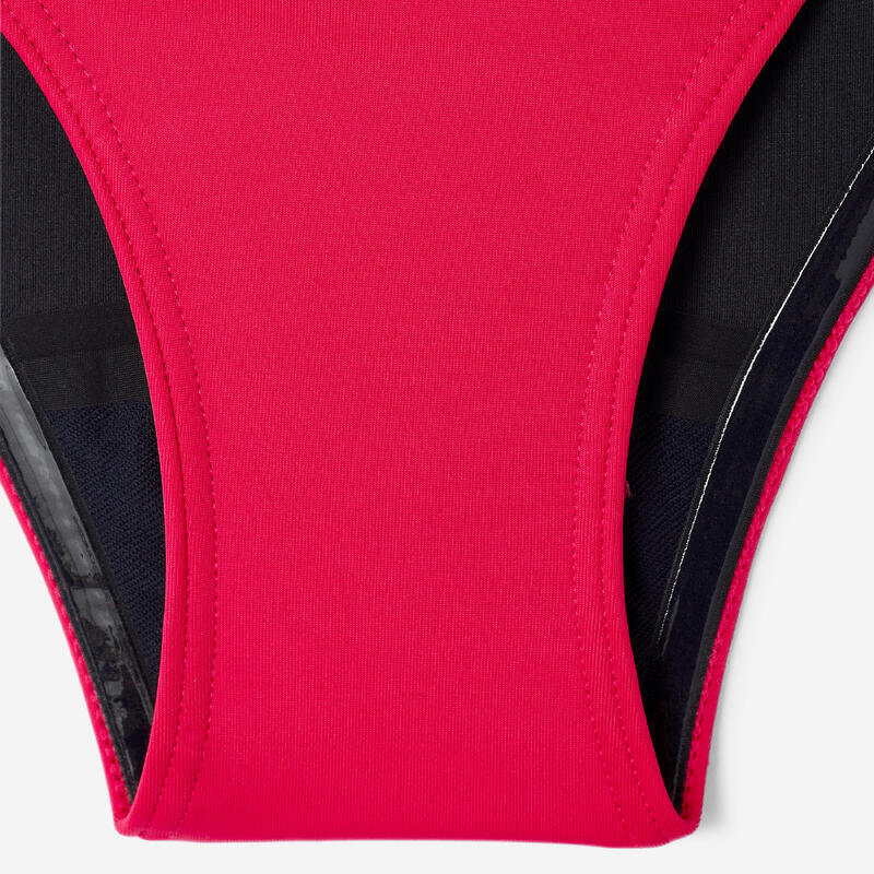 Slip de baie menstrual etanș Flux mediu SMOON Heliade Roz Adolescente