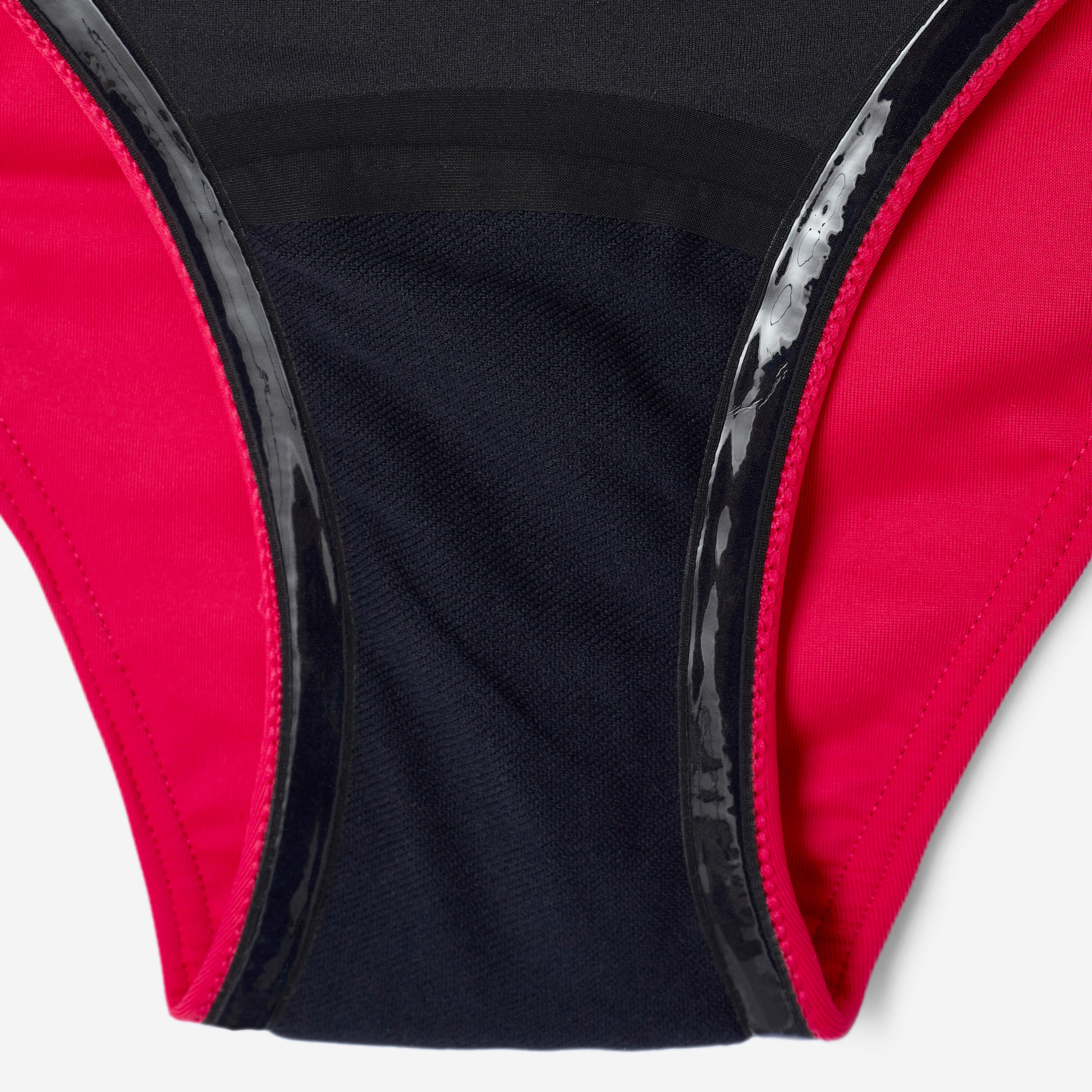 Bas de maillot de bain menstruel étanche ado - Flux moyen - SMOON Heliade rose 9/13