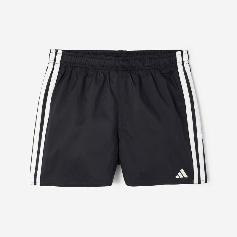 Șort de baie Swimshort 3 benzi Adidas Negru și alb Băieți