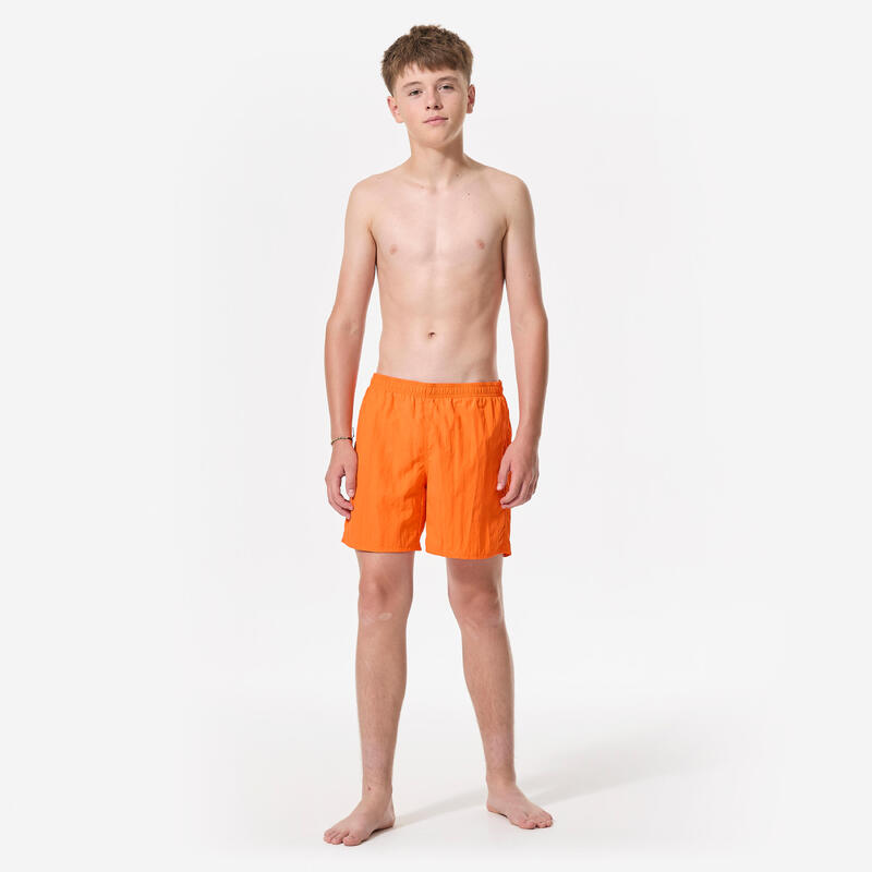 Șort de baie Swimshort Portocaliu Băieți Adolescenți