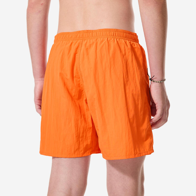 Șort de baie Swimshort Portocaliu Băieți Adolescenți