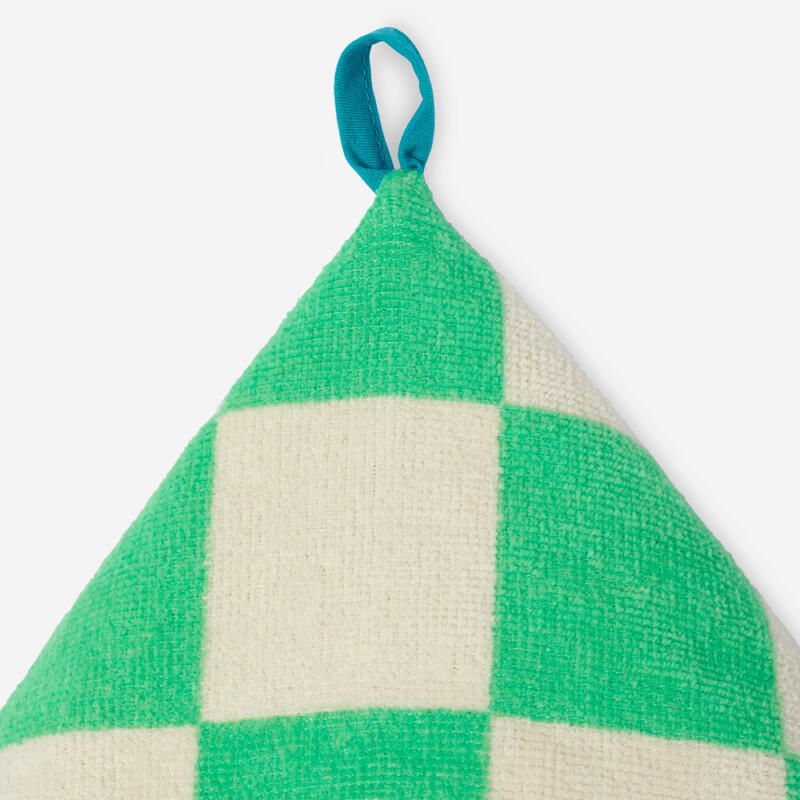 Poncho de baie 500 Poulpy Verde Copii 110-135 cm
