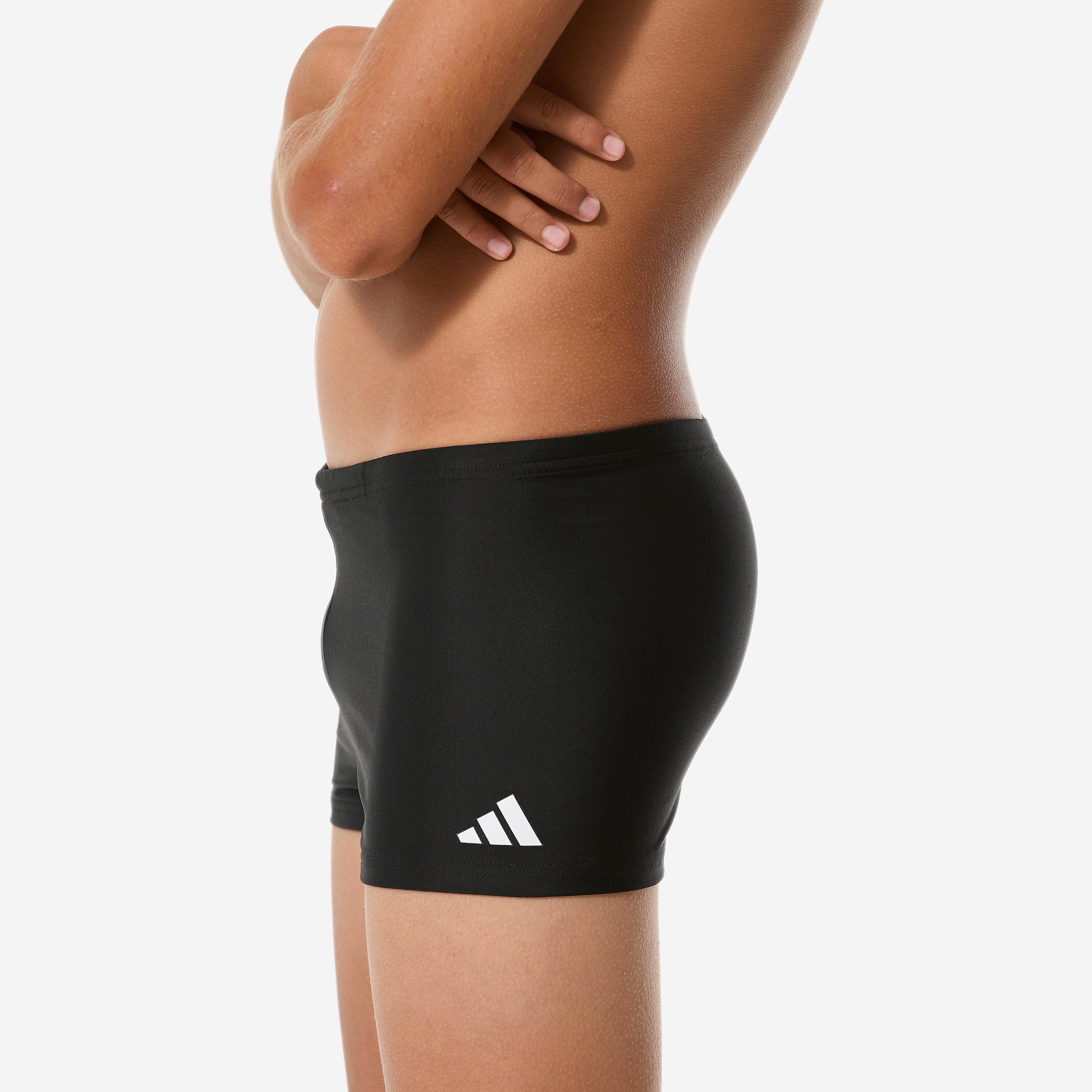 Schwimm-Boxershorts Jungen Adidas, Schwarz 5/9