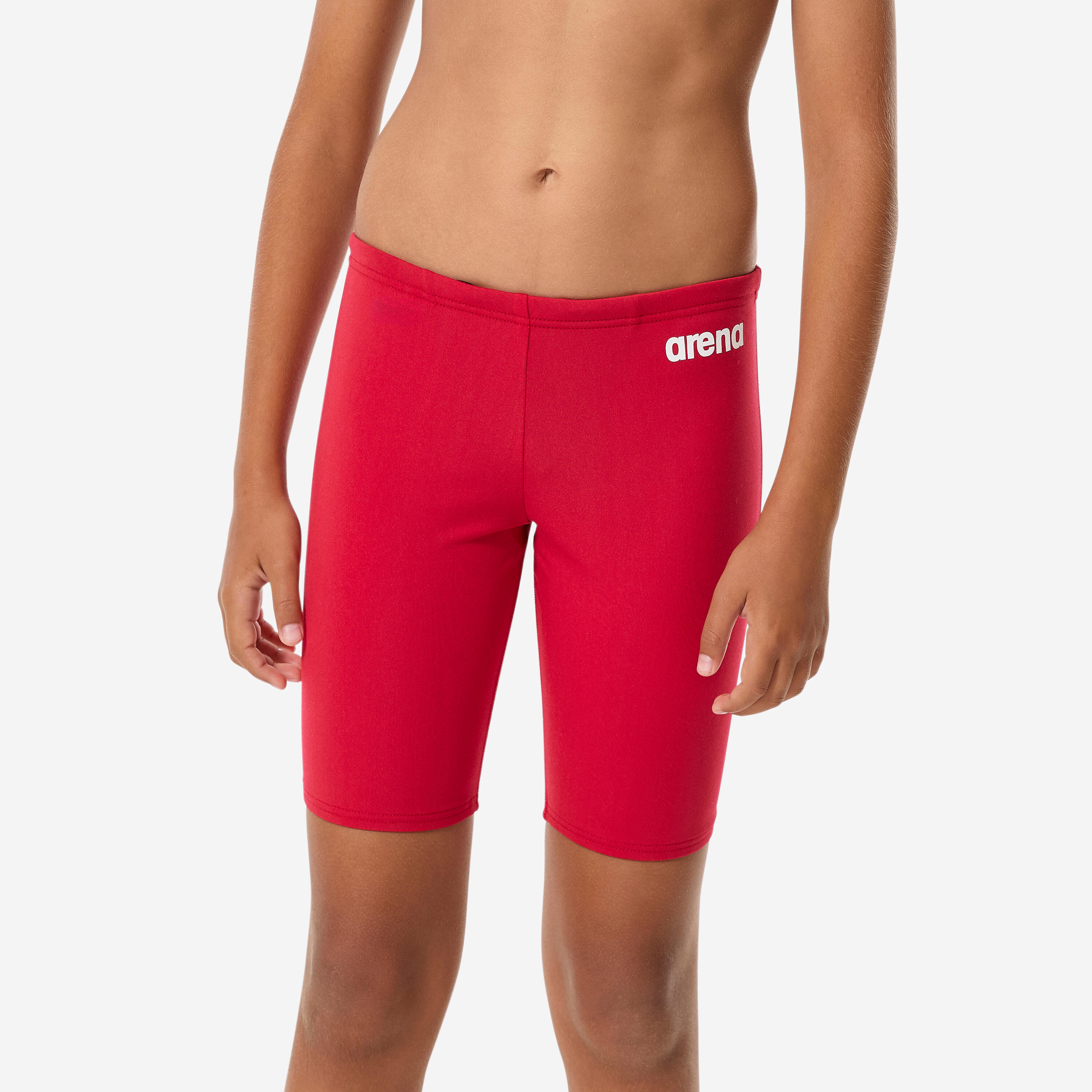 Jammer de natation garçon, Arena Solid rouge