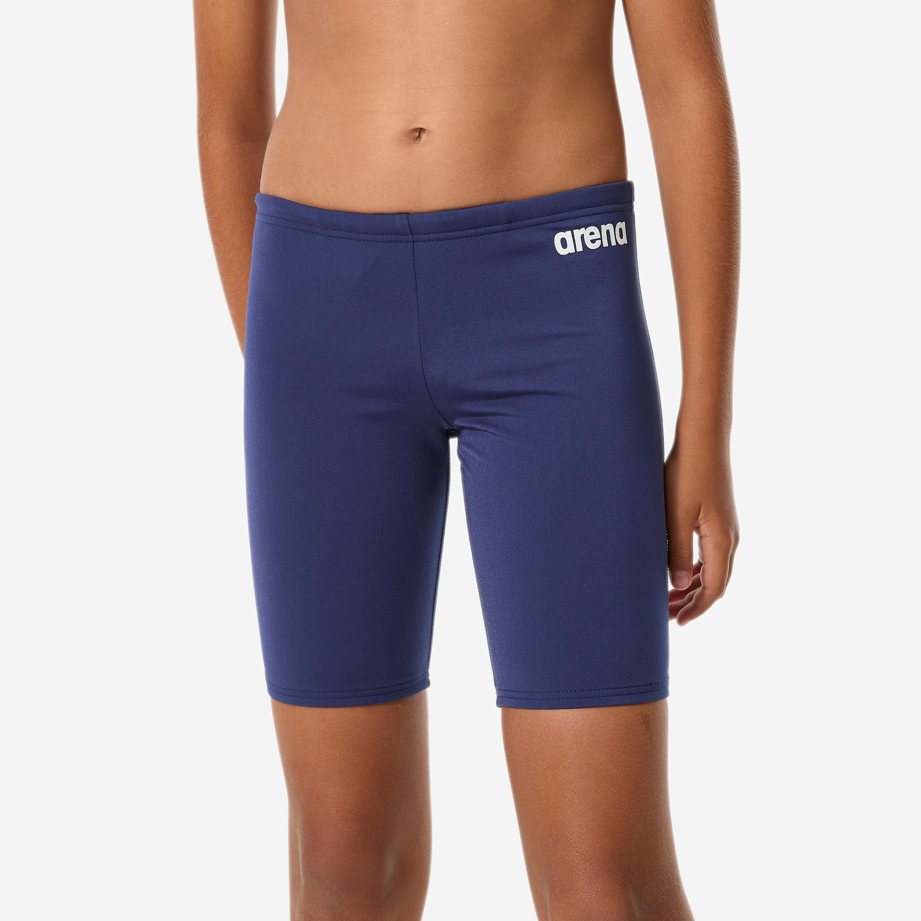 Jammer de natation garçon, Arena Solid bleu marine