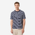 T-shirt marinière voile homme, 100 bleu rayé blanc