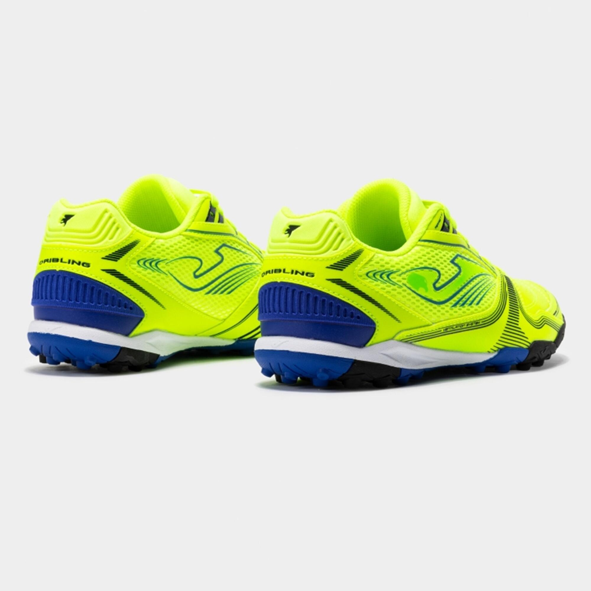 Scarpe calcetto adulto DRIBBLING FW25 gialle 3/3