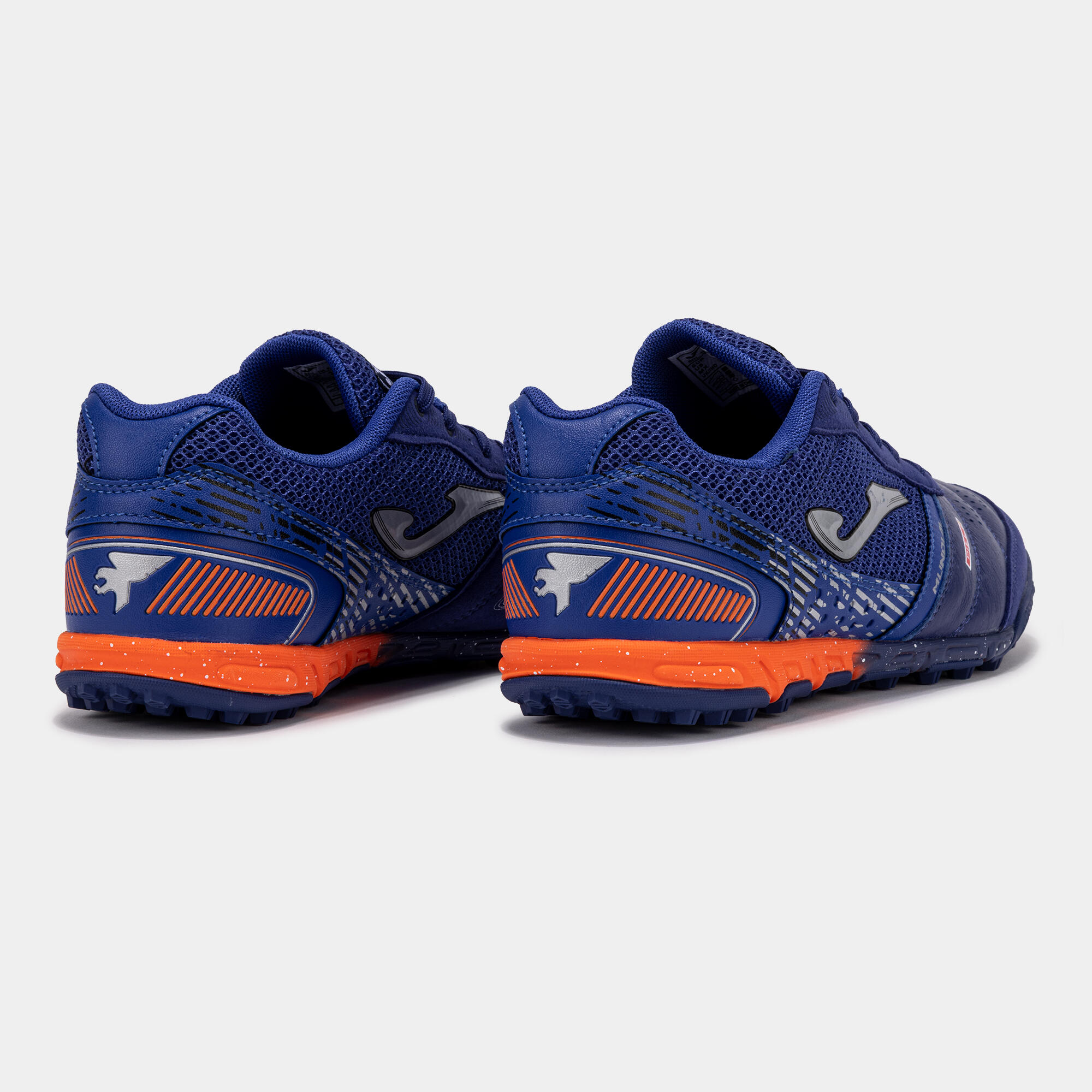 Scarpe calcetto adulto MUNDIAL FW25 blu arancione 4/5