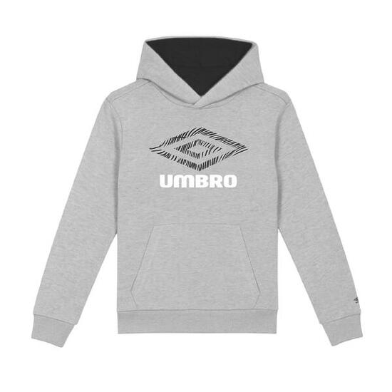 Sweat à capuche UMBRO enfant - gris