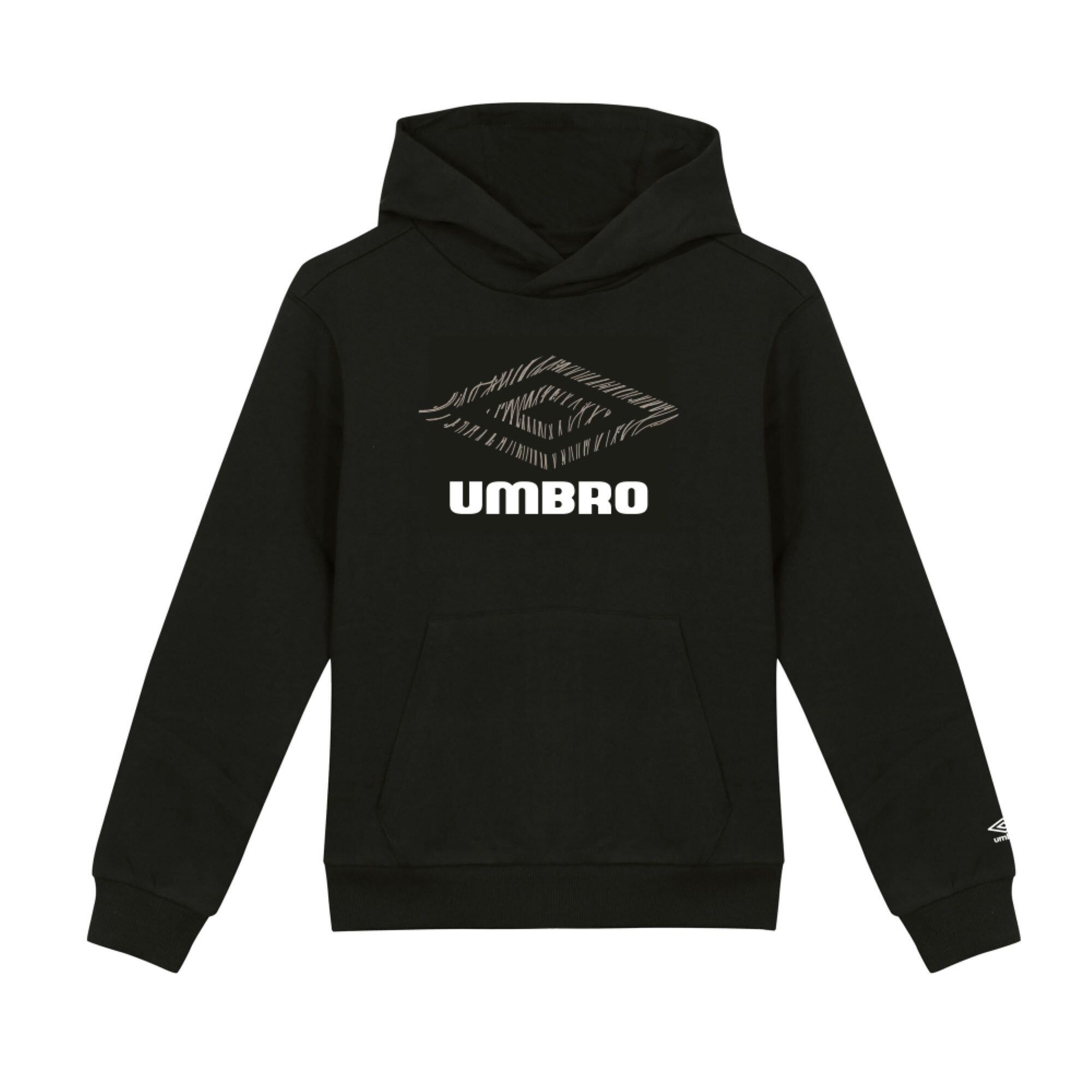 Sweat à capuche UMBRO enfant - noir 1/1