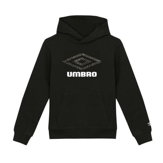 Sweat à capuche UMBRO enfant - noir