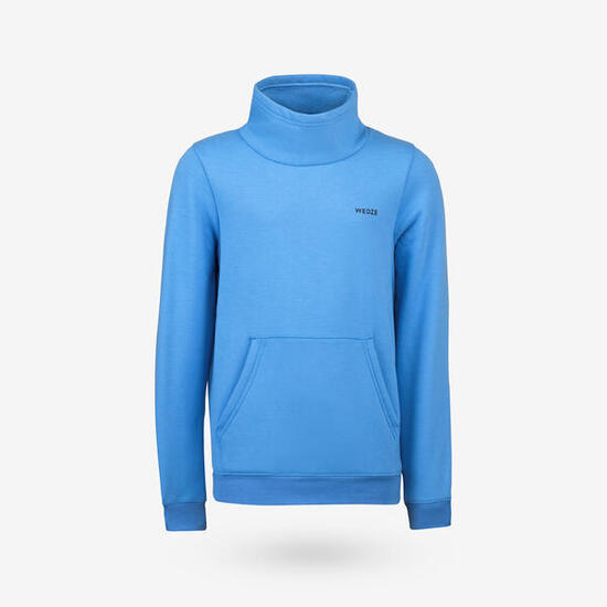 Sweat de ski et snowboard enfant, 100 bleu