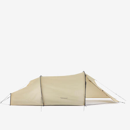 Намет тунельний MT900 для трекінгу 2-місний бежевий