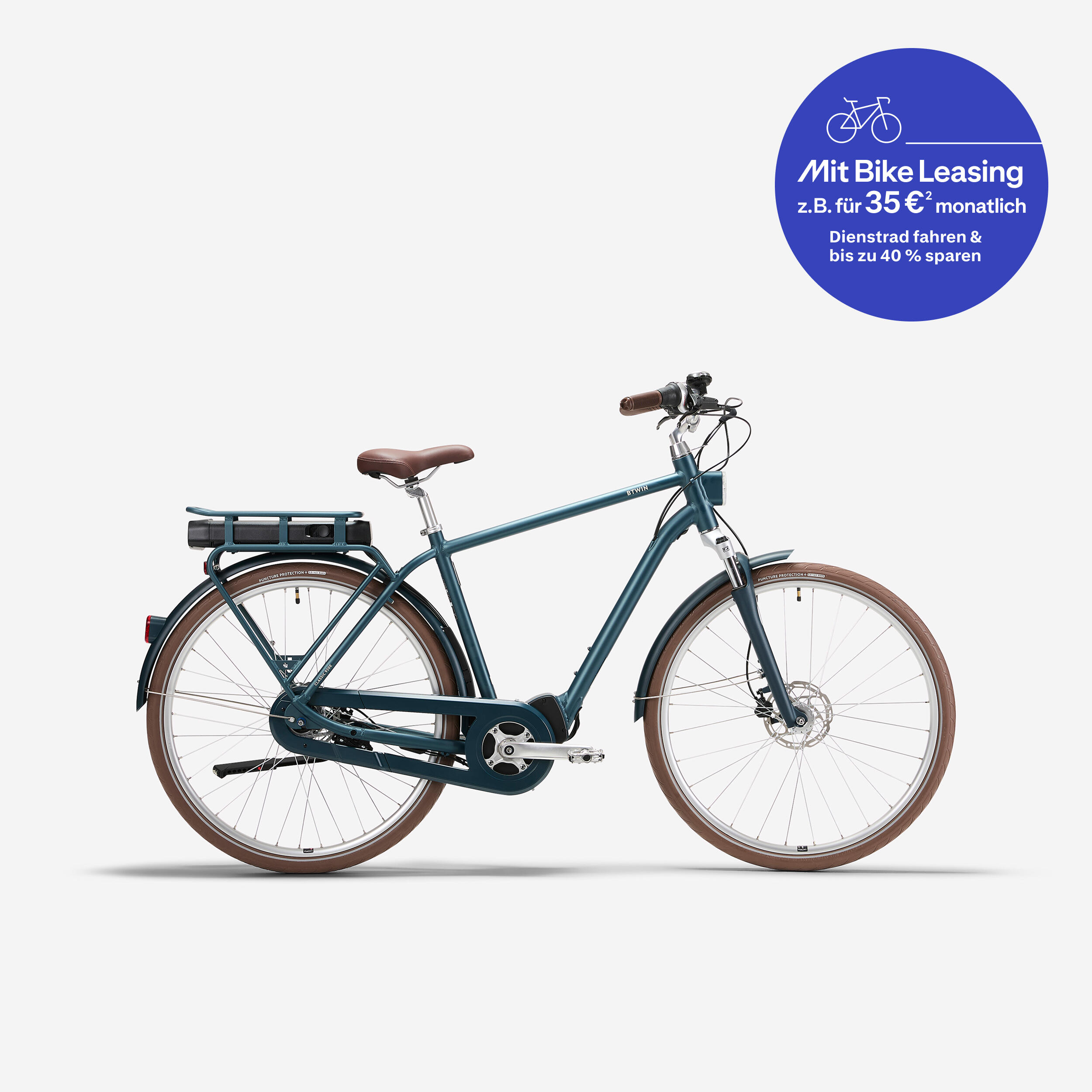 E-Bike City 28 Zoll Elops 920E Connect HF Decathlon