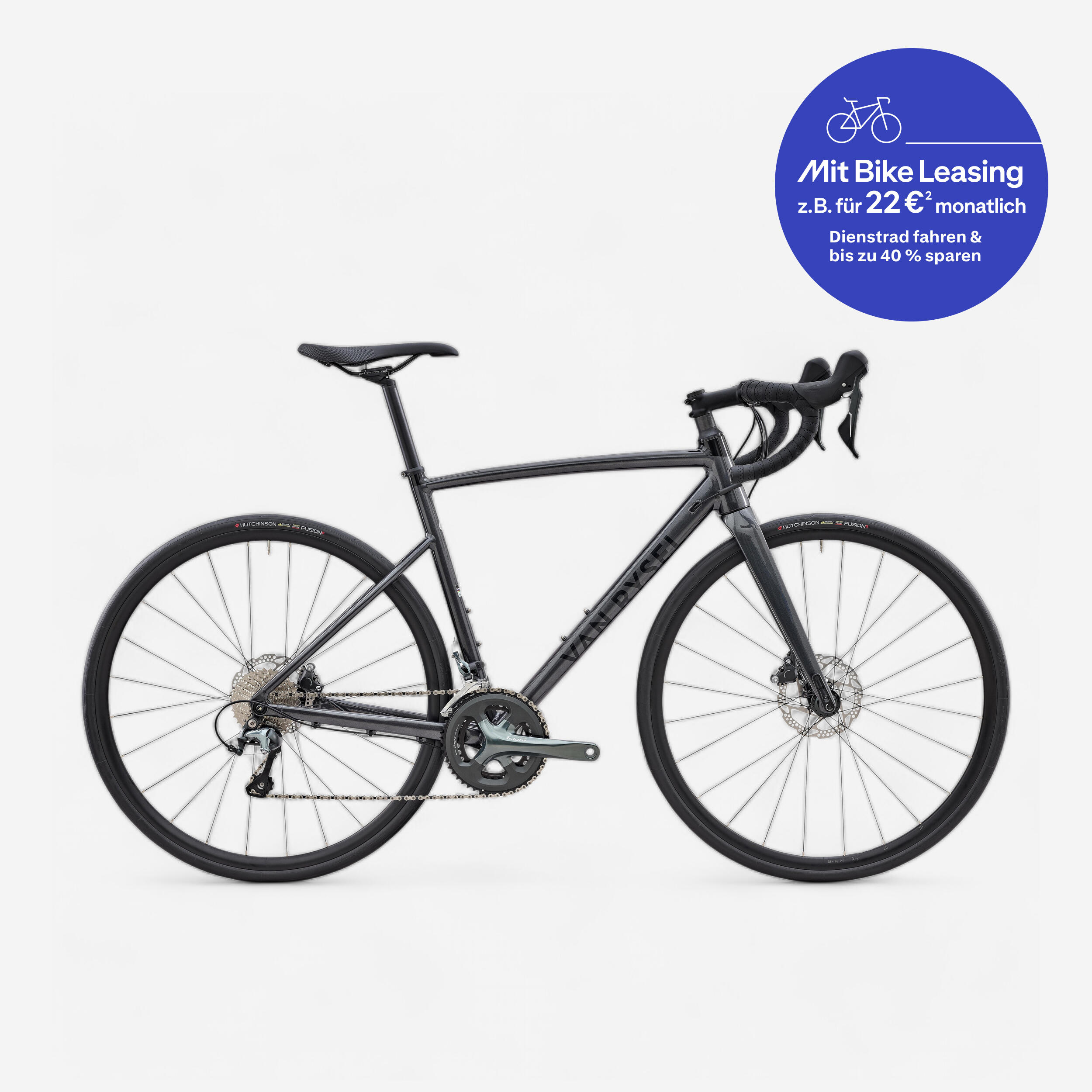 Allroad Rennrad NCR AF Shimano Tiagra Grau - Decathlon