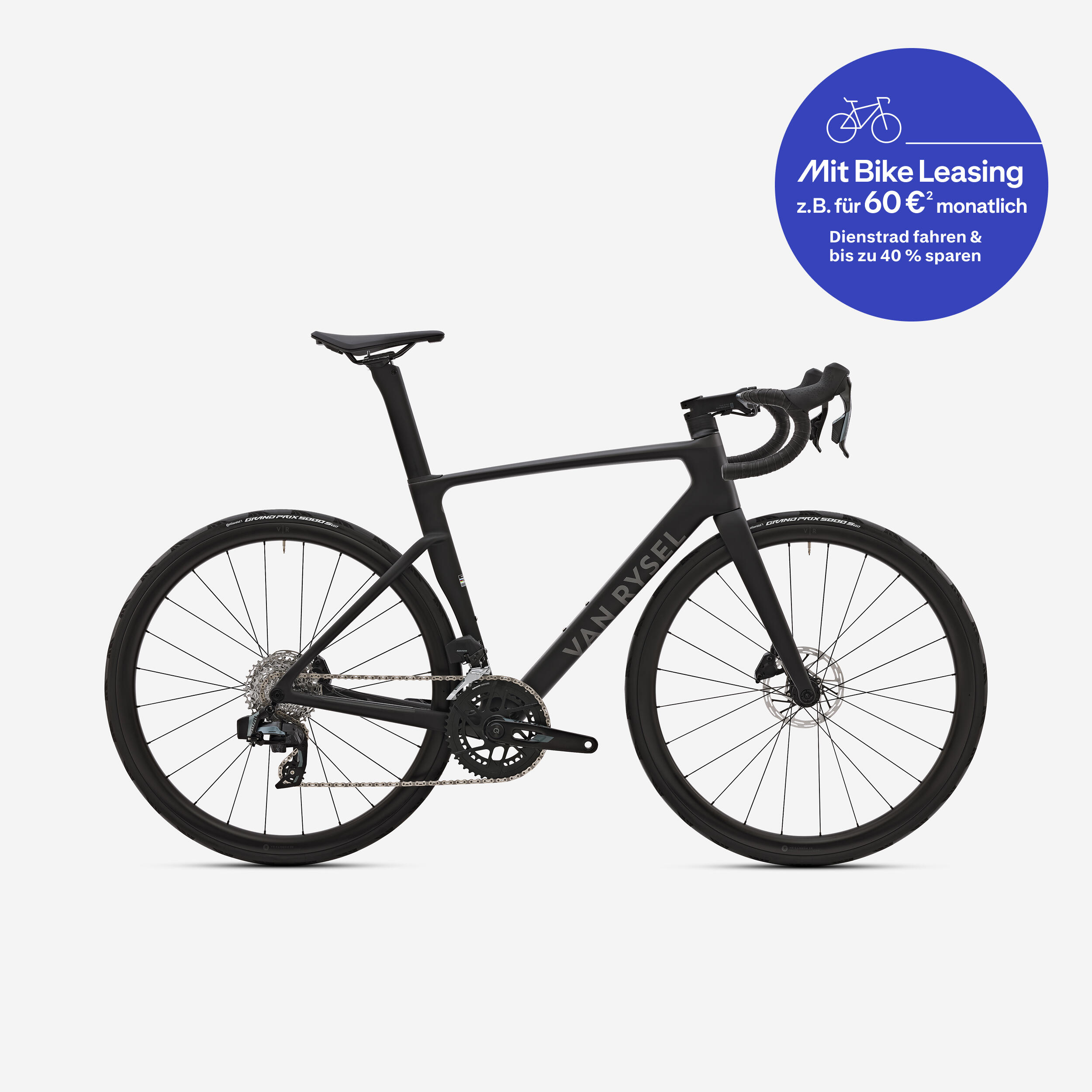 Race Rennrad RCR-R CF SRAM Rival AXS E1 2x12 Powermeter schwarz 2/16