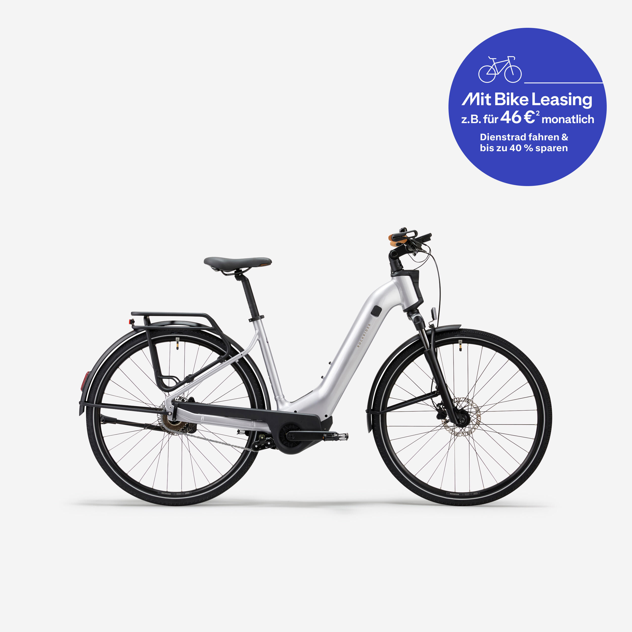 E-Bike SUV Trekkingrad 28 Zoll E-ACTV 900 LF Automatik Owuru silbergrau 2/22