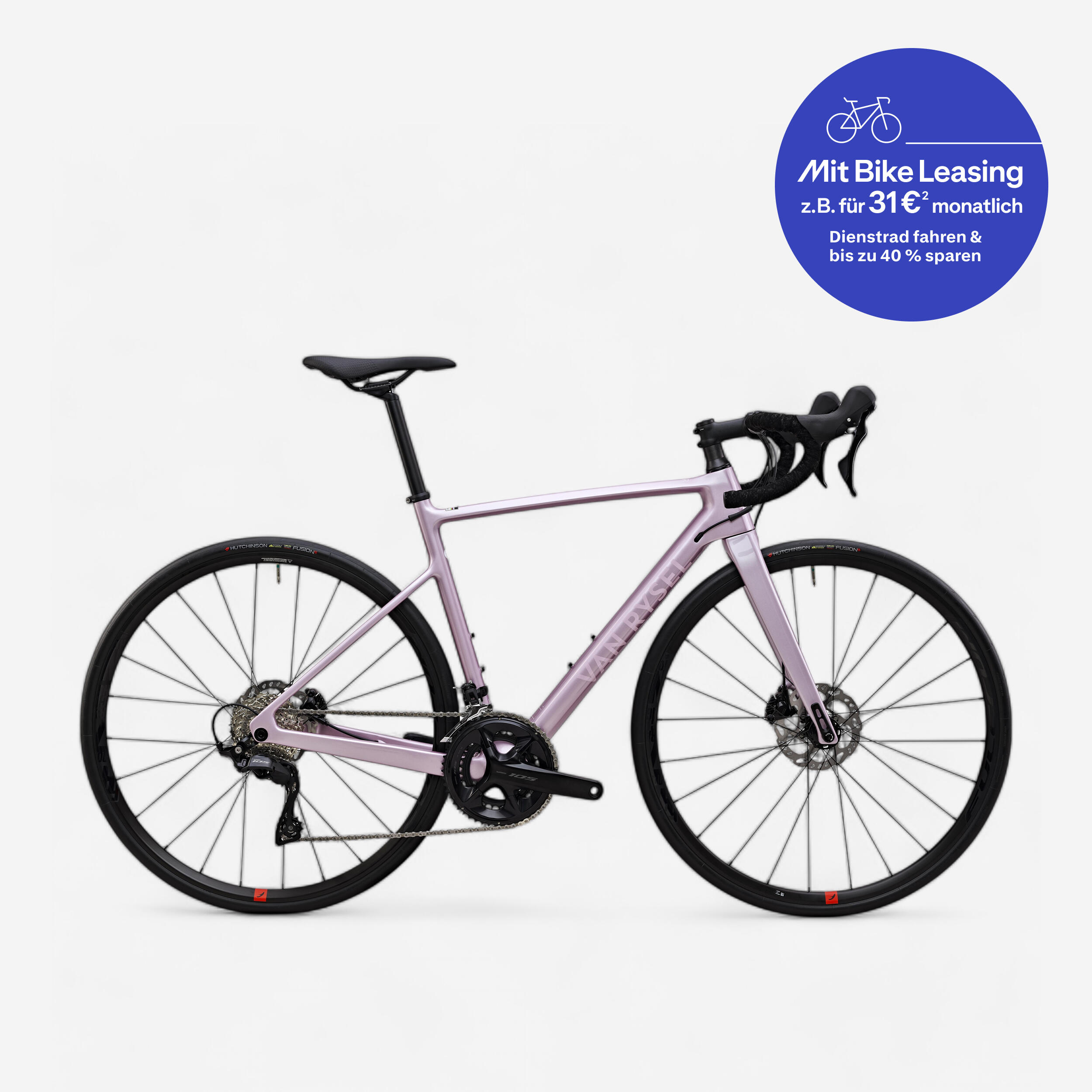 Endurance Rennrad NCR CF Shimano 105 lila 2/16