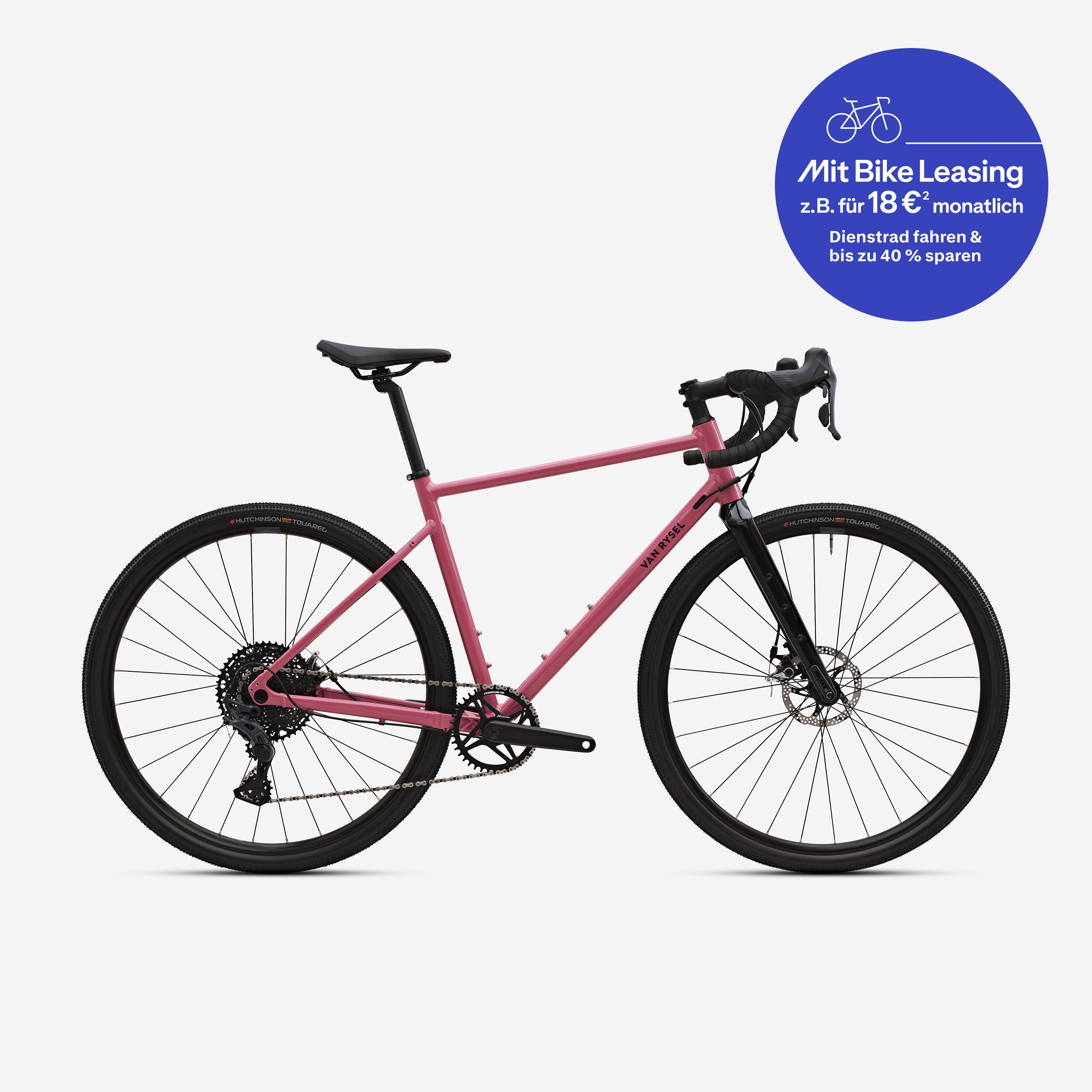 Gravelbike GRVL AF Microshift Sword 1x10 Pink 2/11