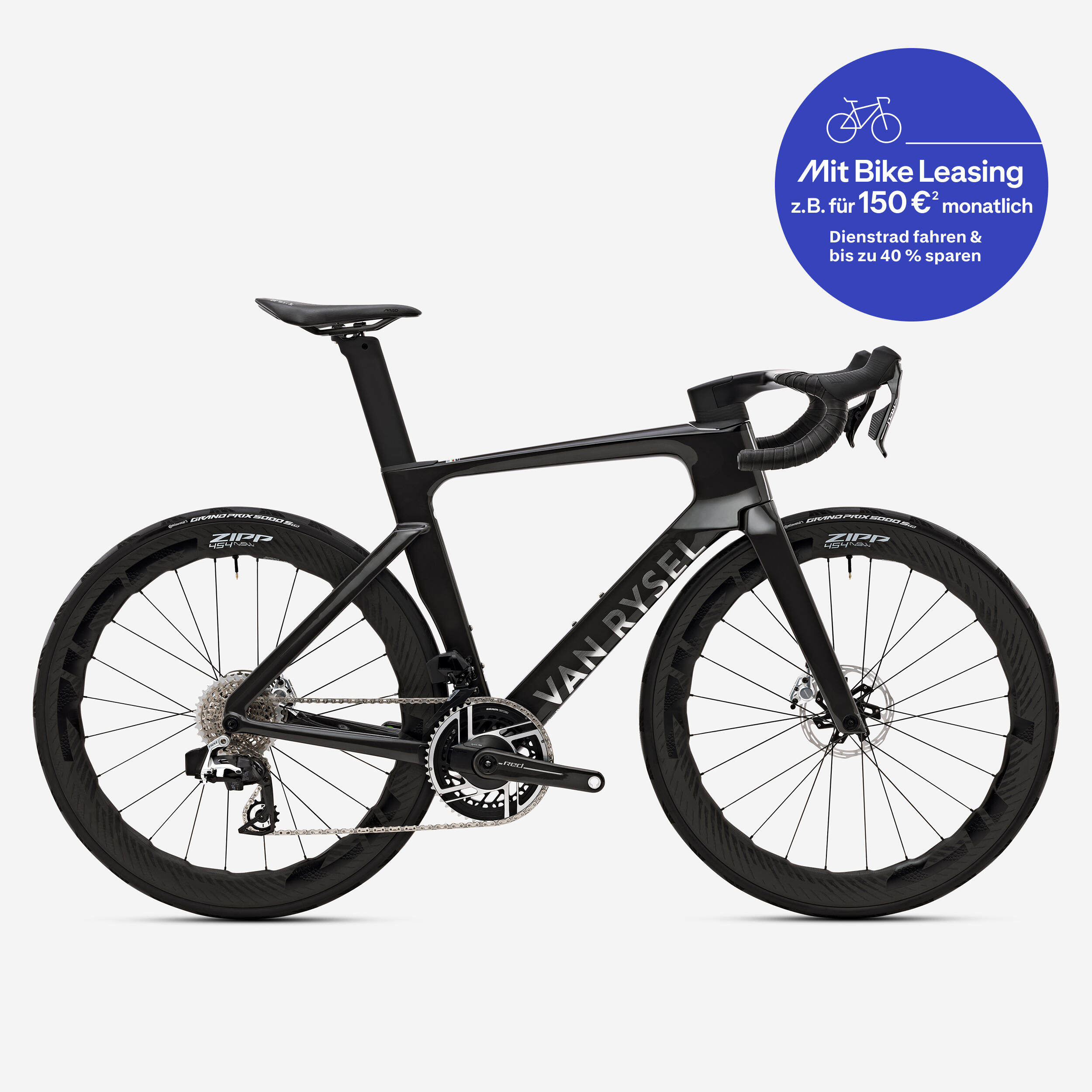 Race Rennrad RCR-F Pro CF SRAM Red AXS E1 2x12 Powermeter Signature 2/17