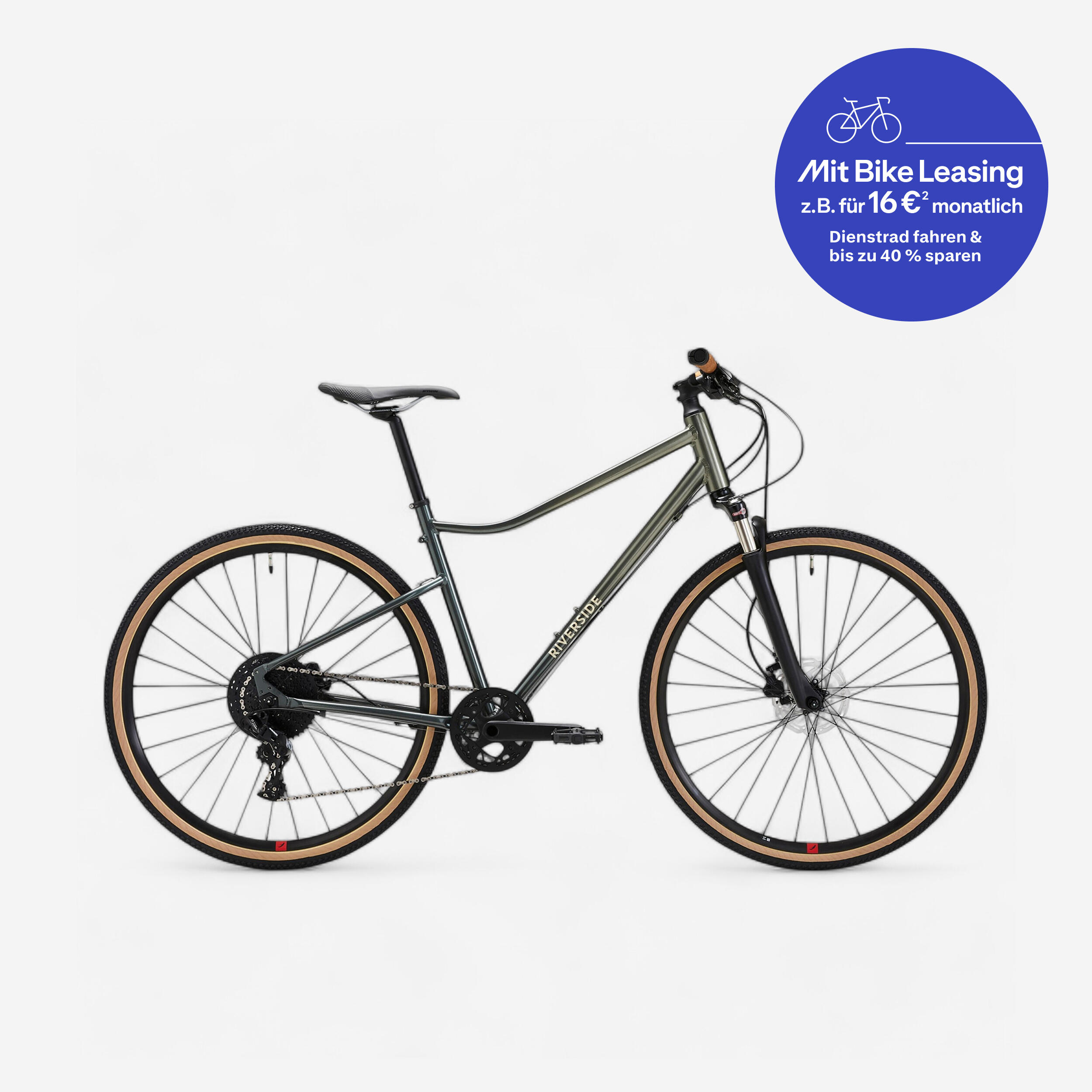 Crossbike 28 Zoll Riverside 920 Grau 2/8