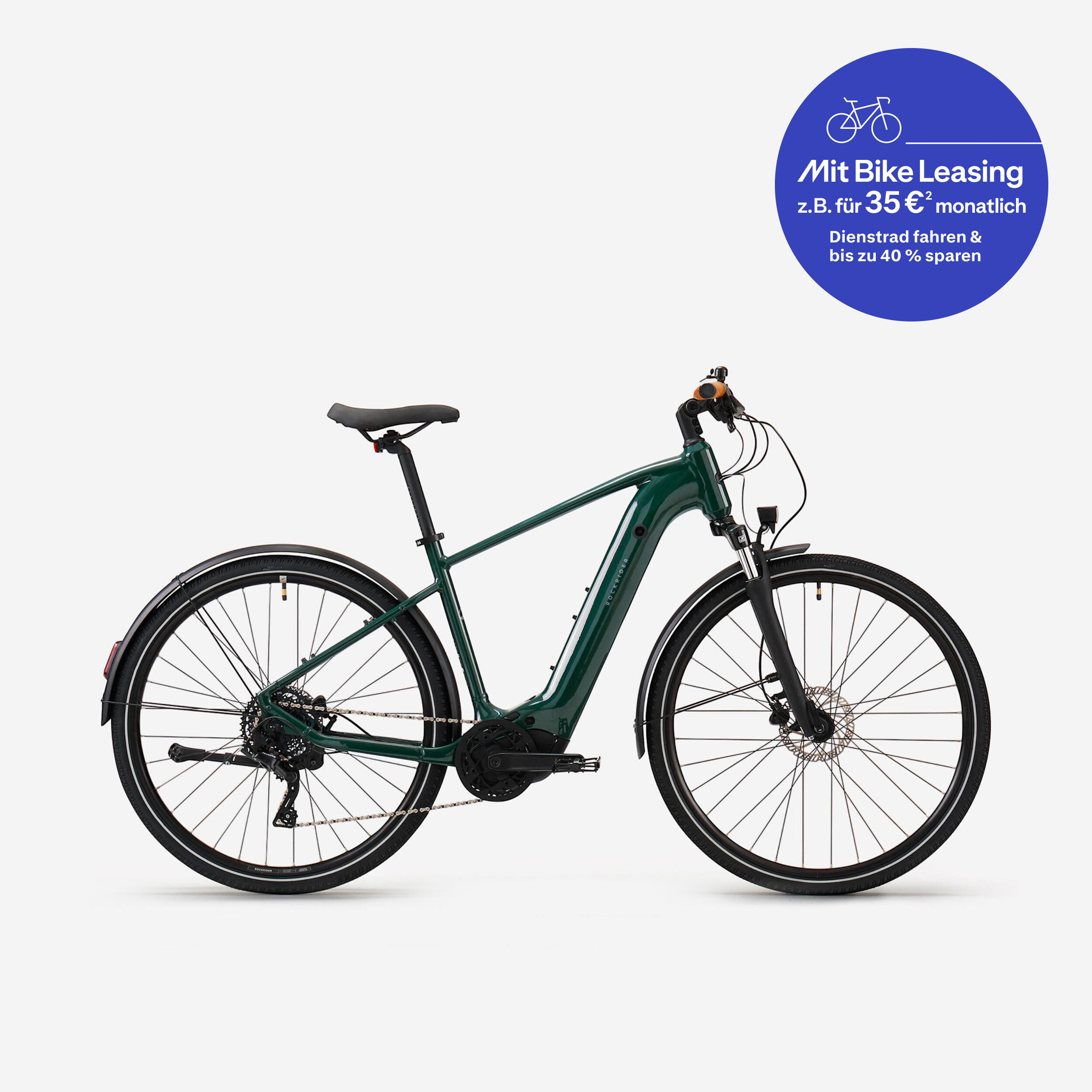 E-Bike SUV Trekkingrad 28 Zoll E-ACTV 500 HF Yamaha grün 2/7