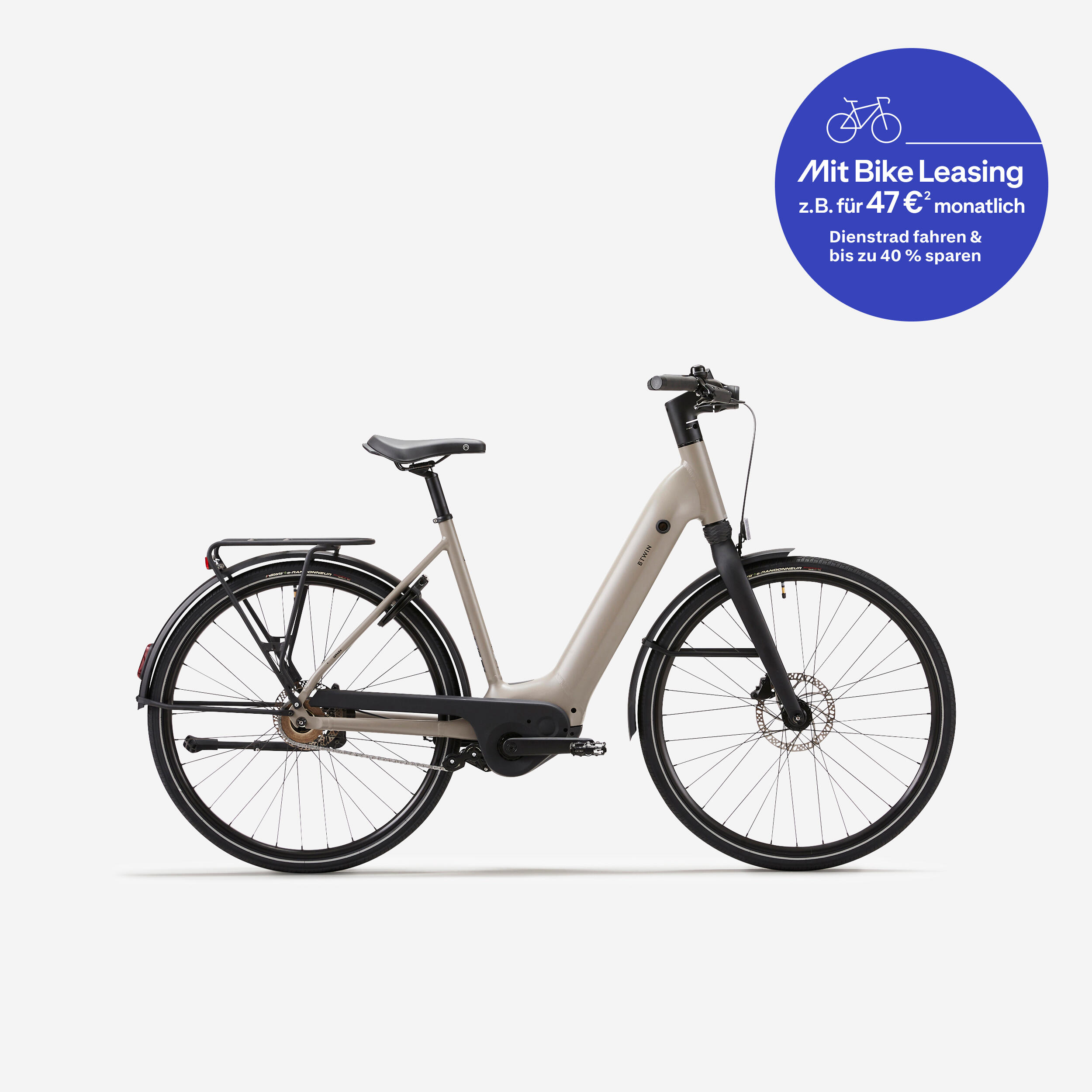 E-Bike City Bike 28 Zoll LD 940E Automatic Owuru tiefer Einstieg  2/17