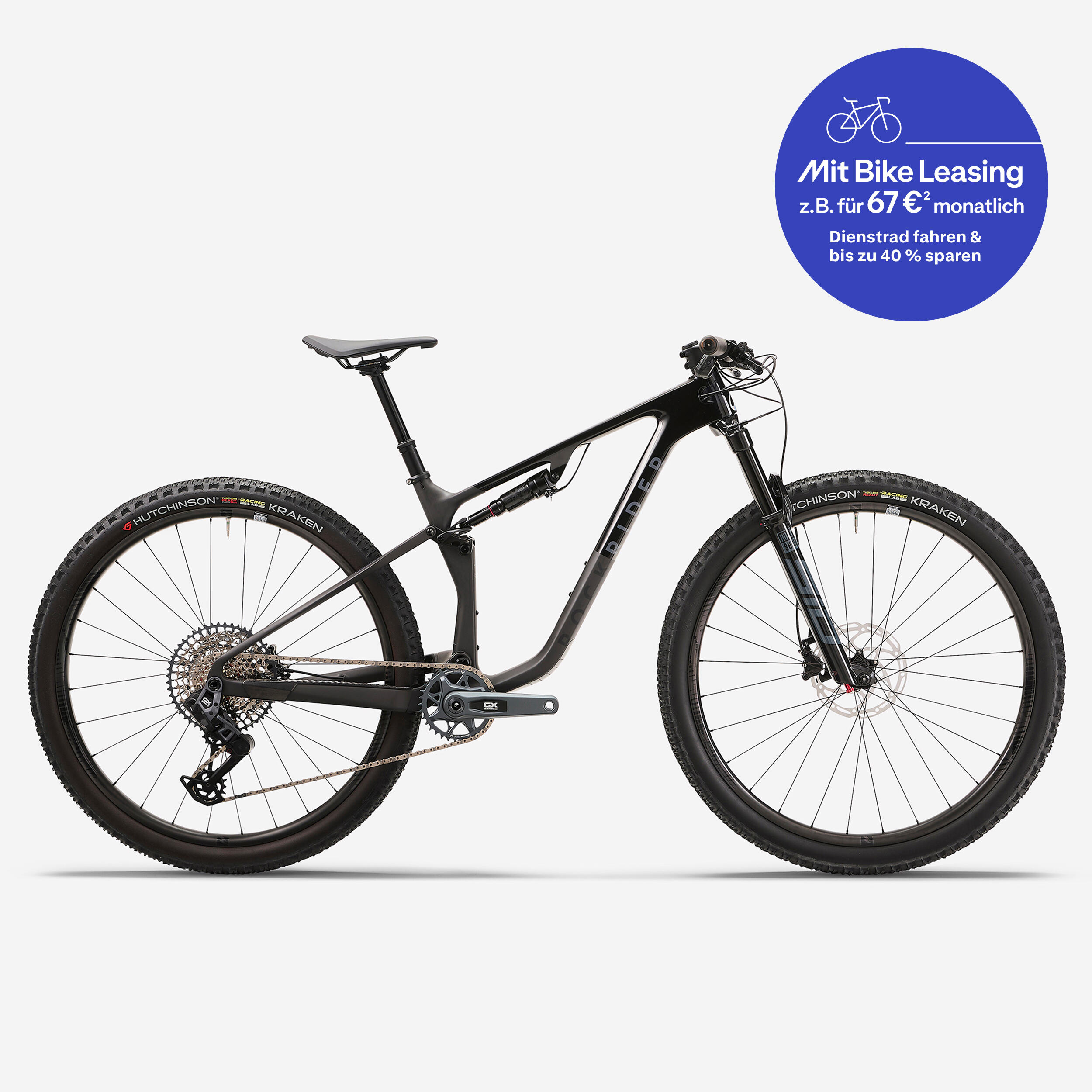 Mountainbike XC Carbonrahmen Race 940 S schwarz  2/15
