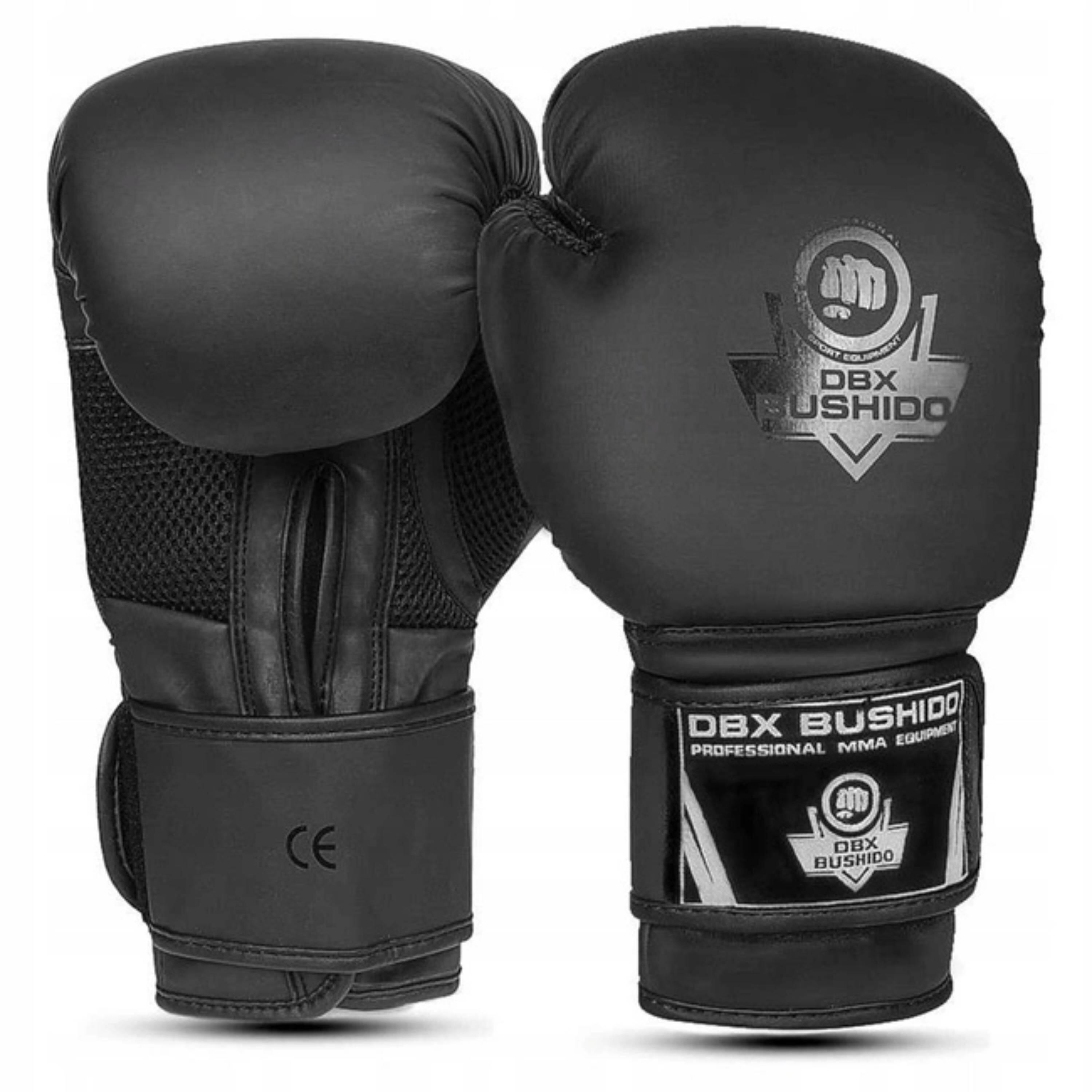 Rękawice bokserskie DBX BUSHIDO  "Black Master"  - Valor Series 3/4
